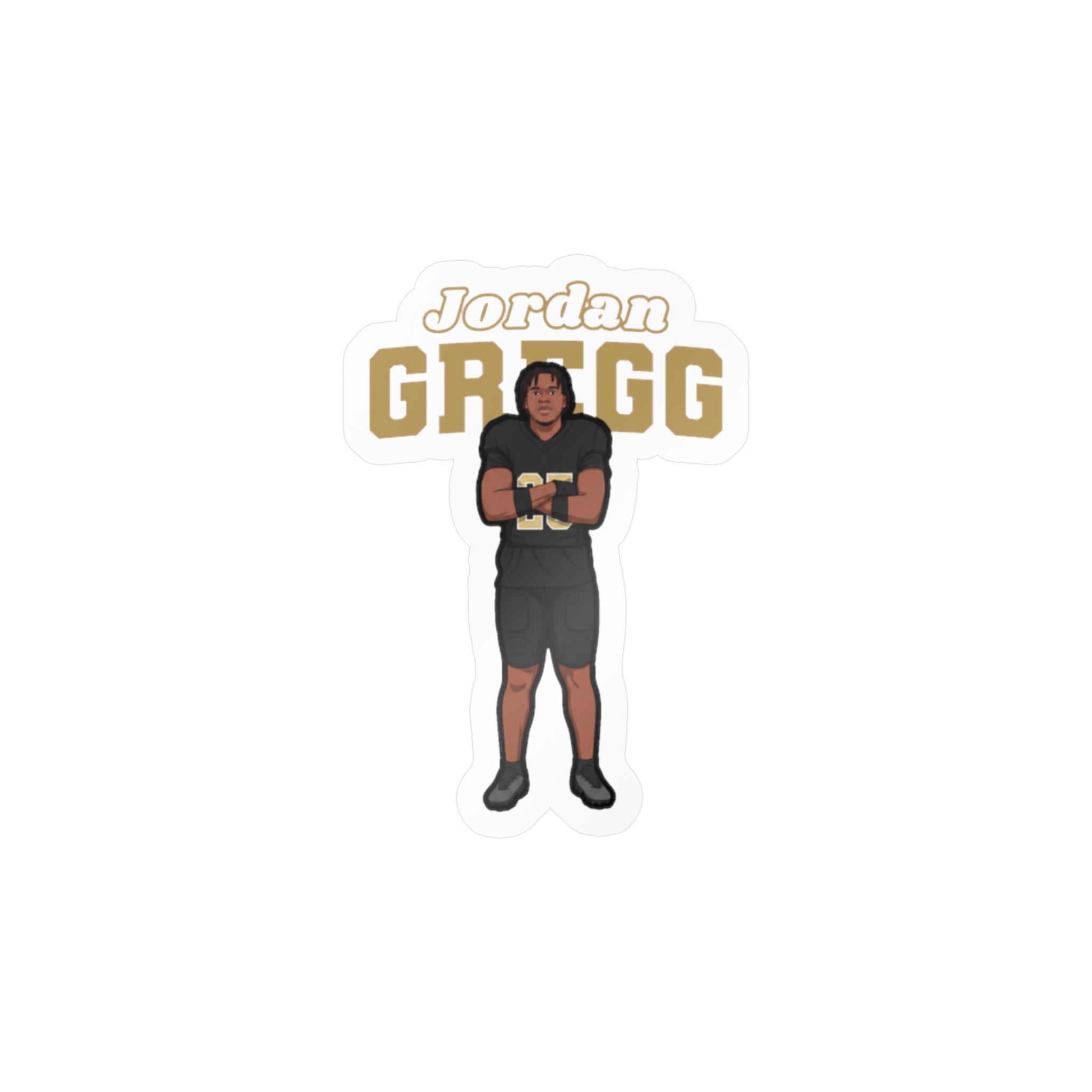 Vinyl Sticker — character_name_arch in Classic