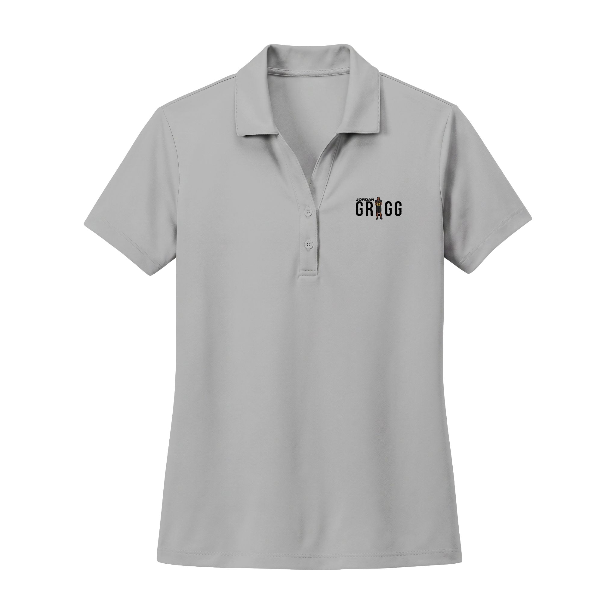 Women's Polo — character_player_name in Silver