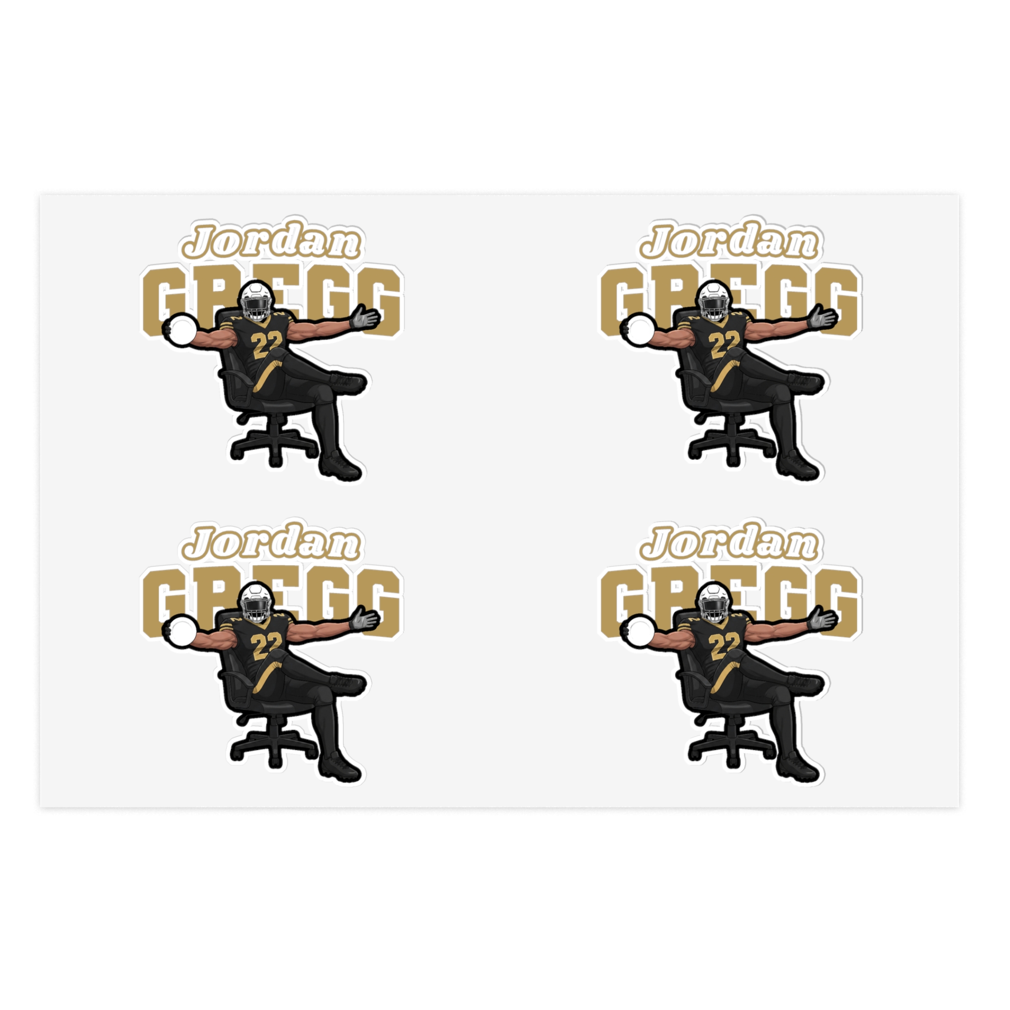 Sticker Sheet — character_name_arch in Classic