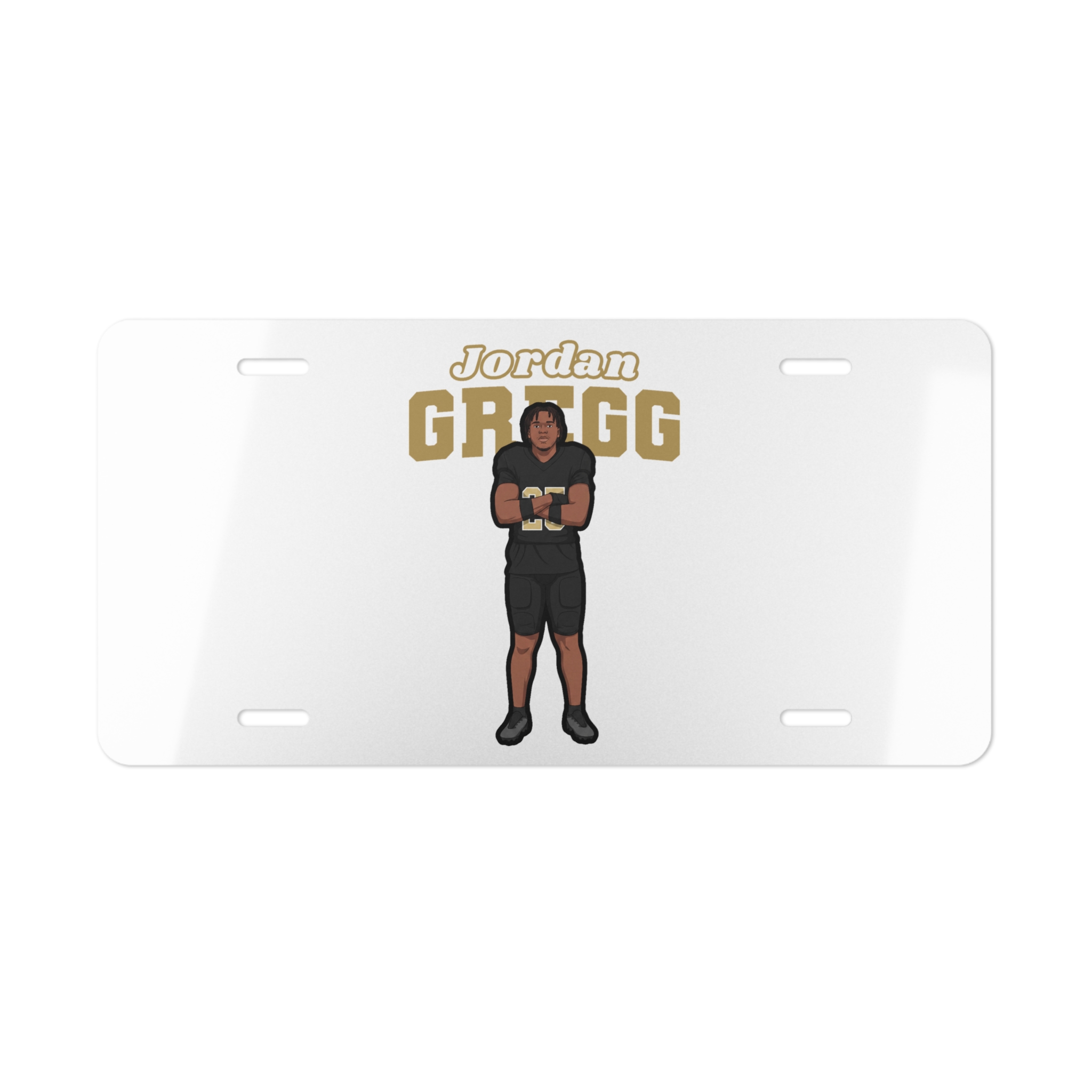 License Plate — character_name_arch in Classic