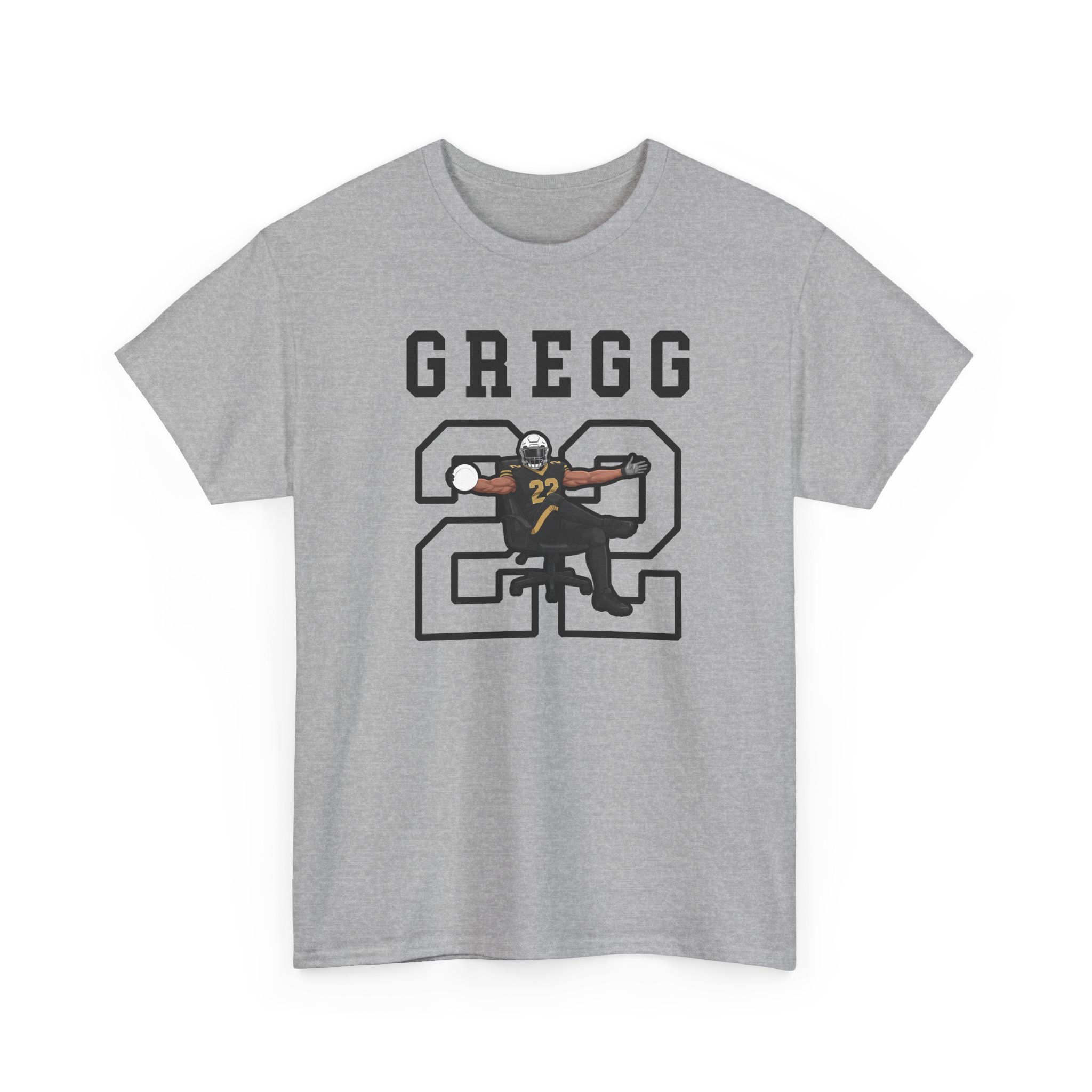 Tee — character_shirsey in Grey