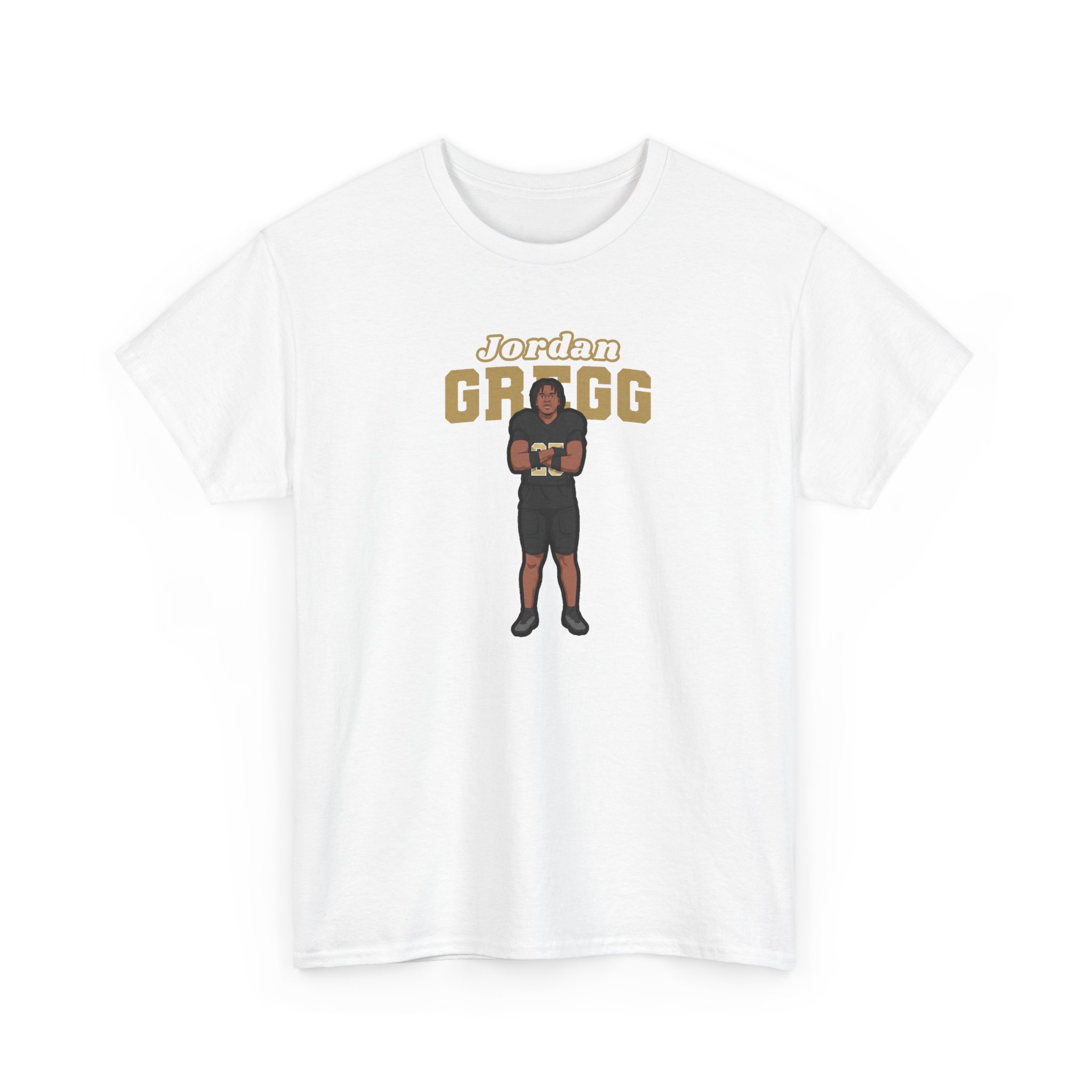 Tee — character_name_arch in White
