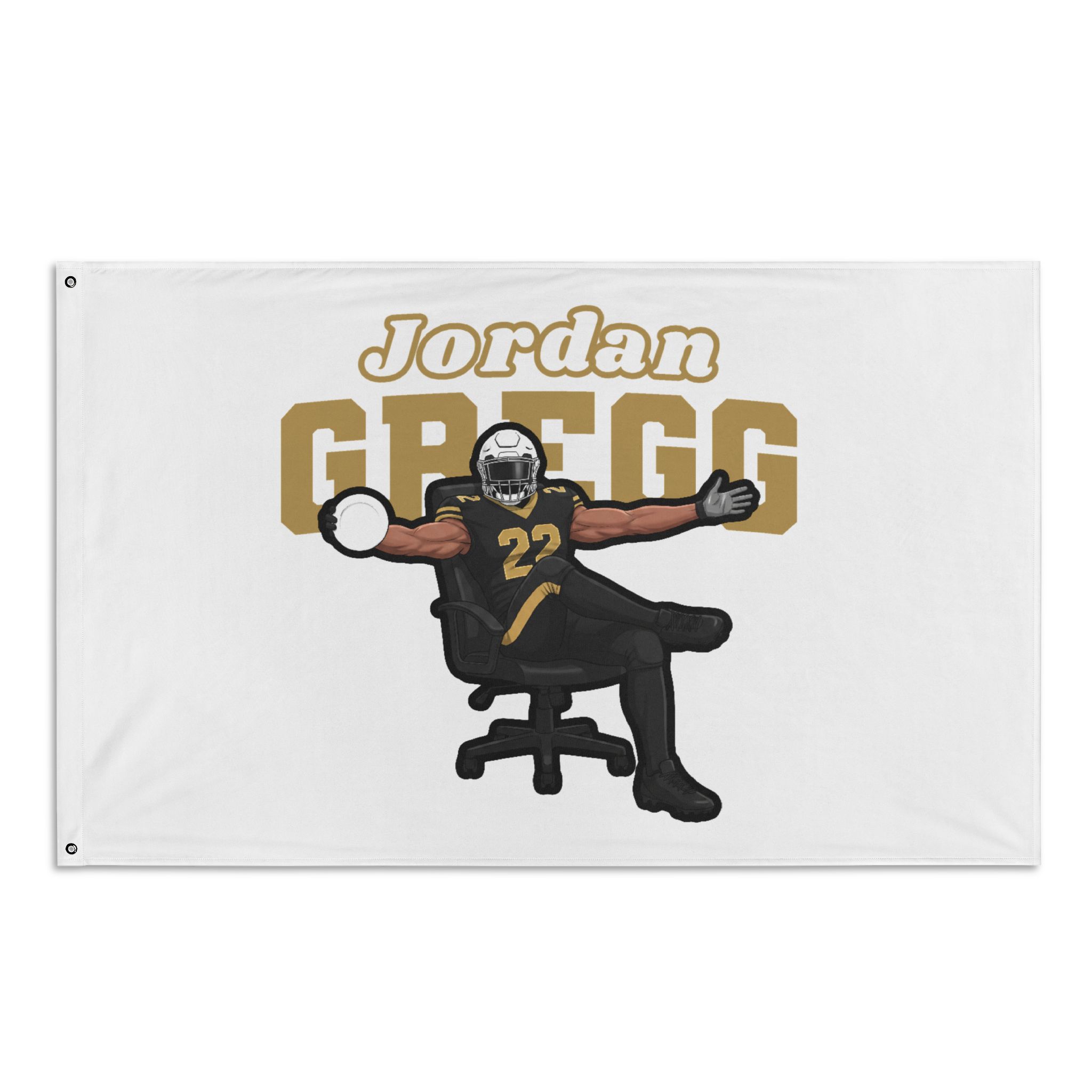Flag (35 × 56 in) — character_name_arch in Classic