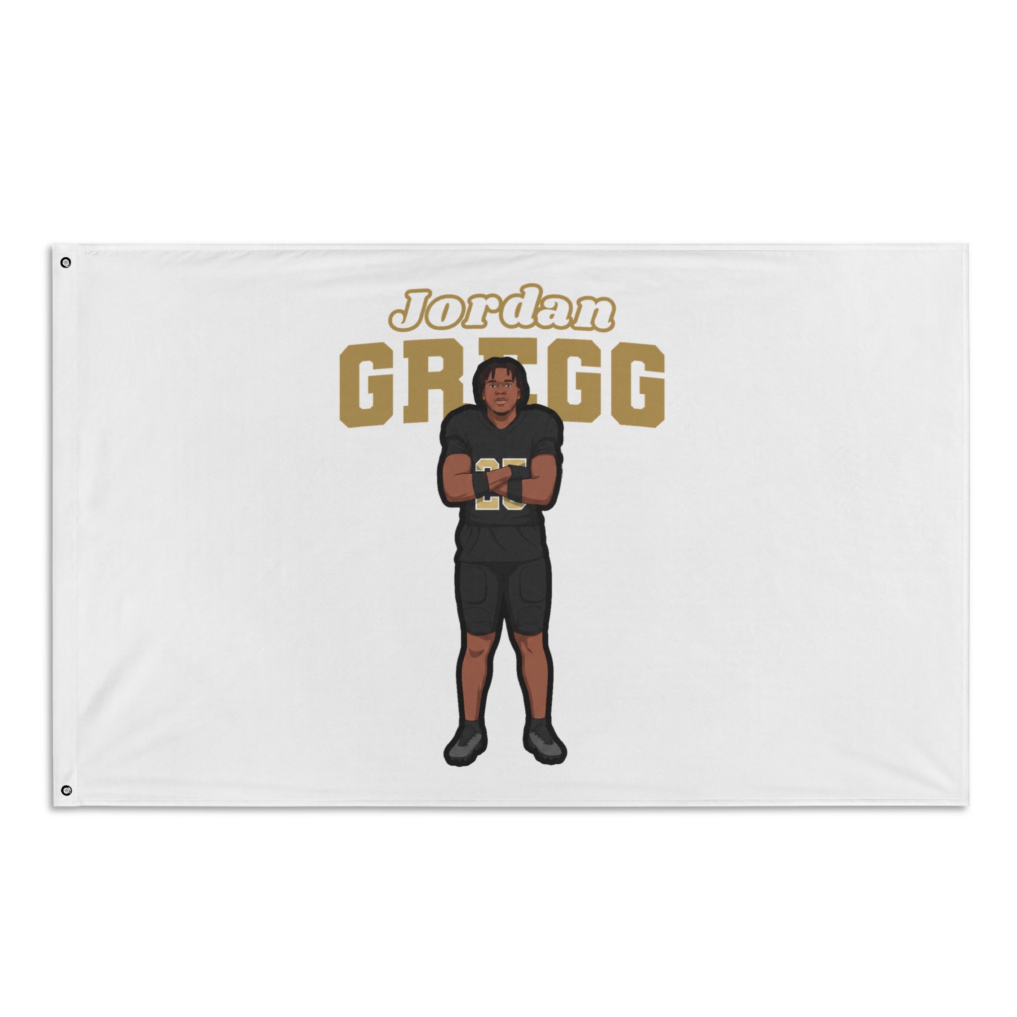 Flag (35 × 56 in) — character_name_arch in Classic