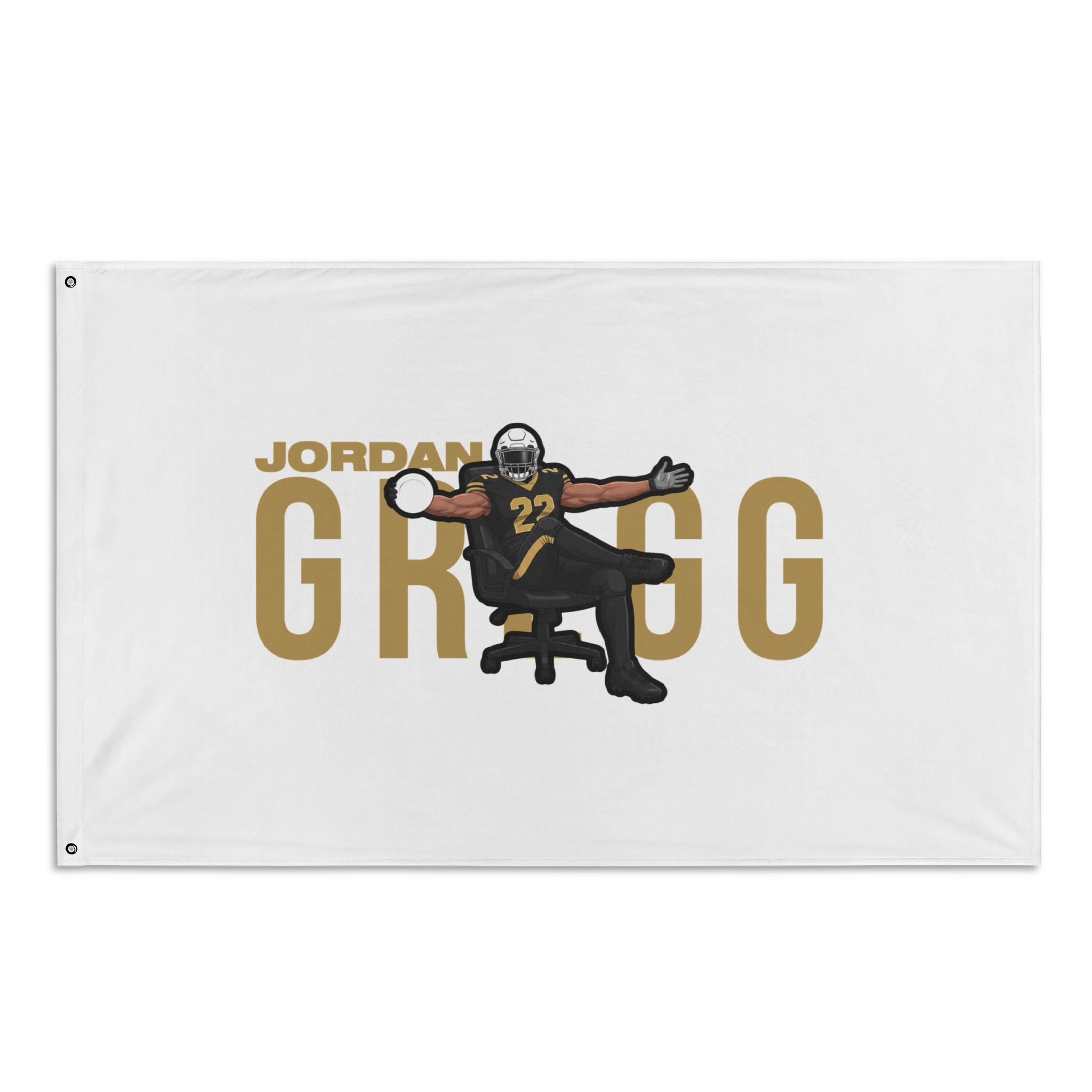 Flag (35 × 56 in) — character_player_name in Classic