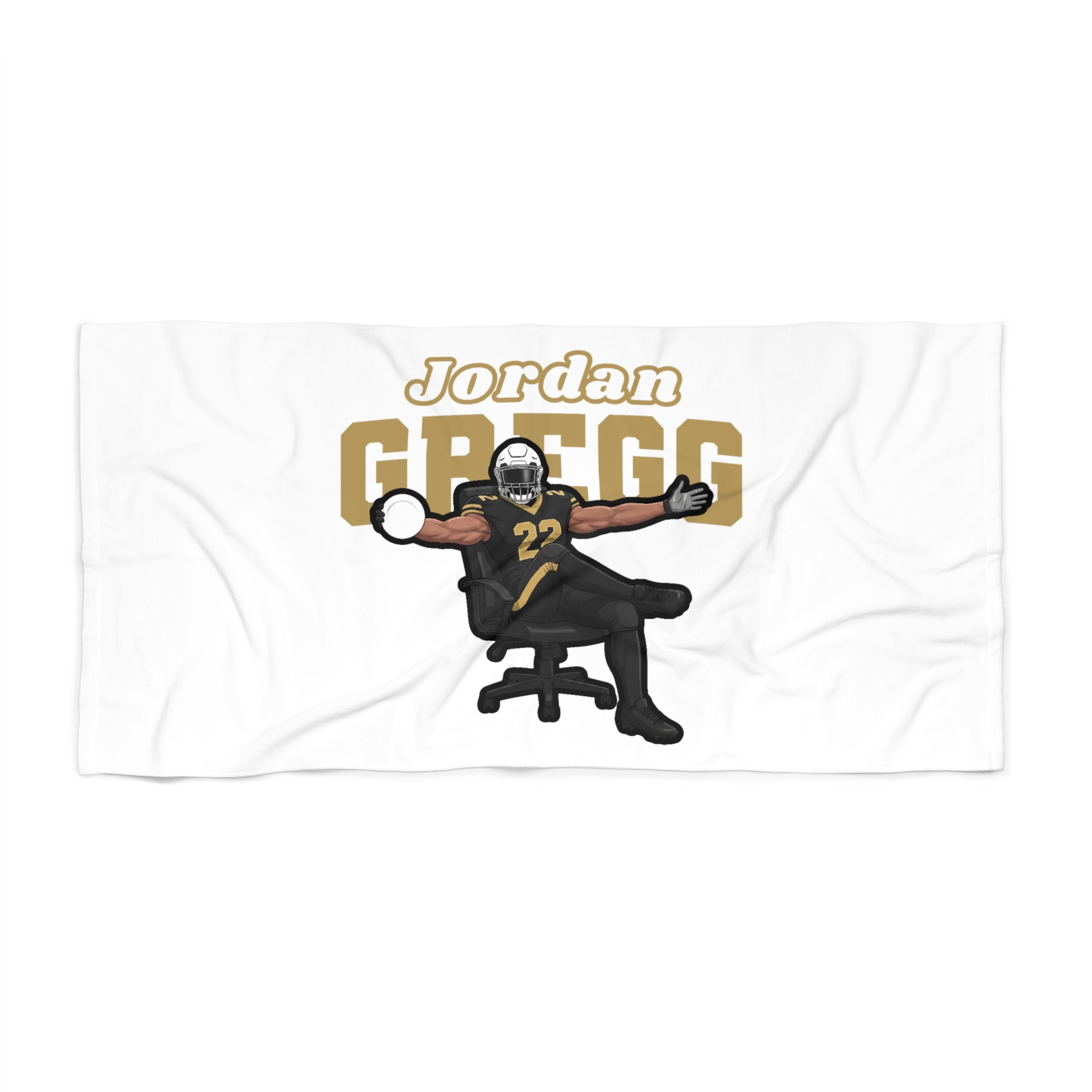 Beach Towel — character_name_arch in Classic