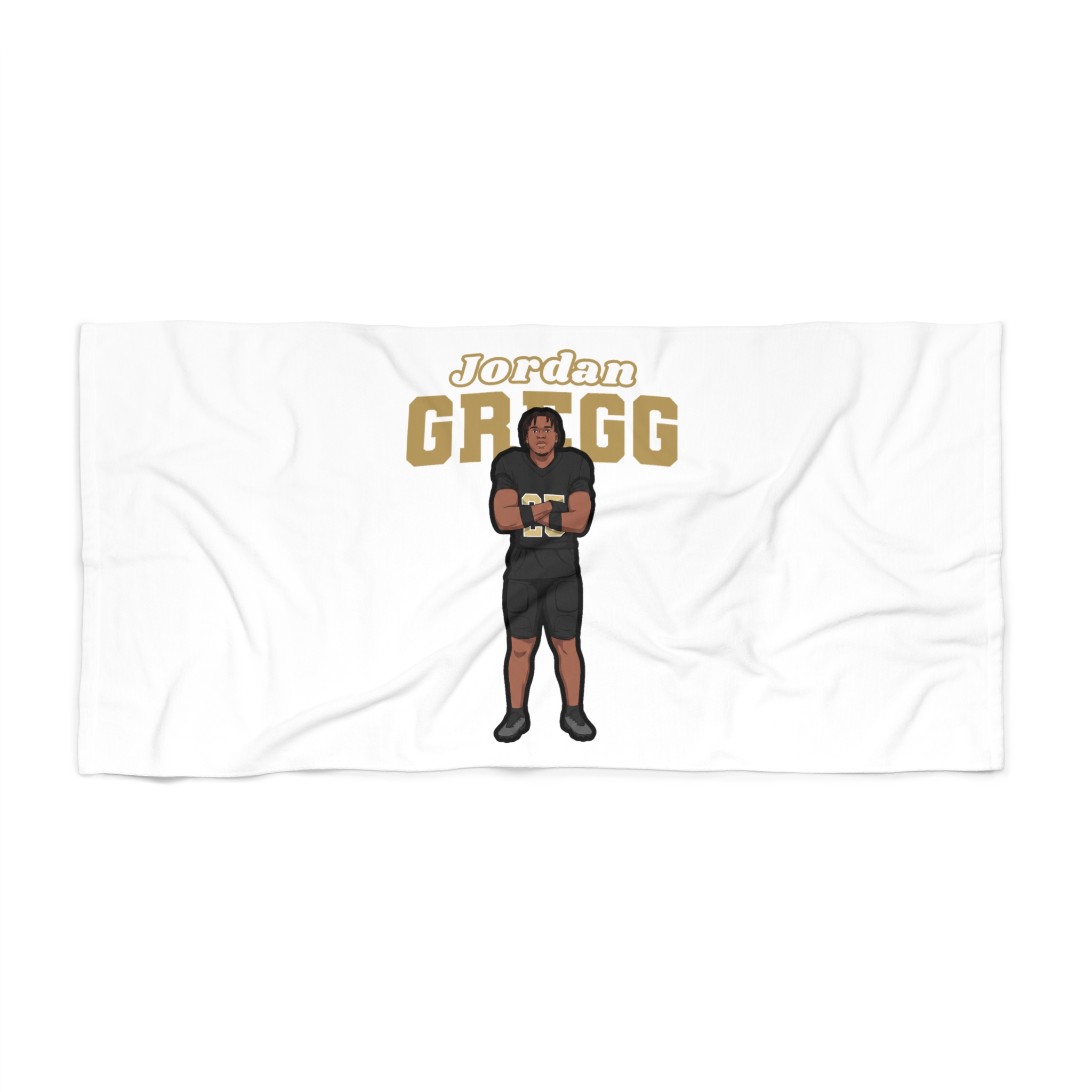 Beach Towel — character_name_arch in Classic