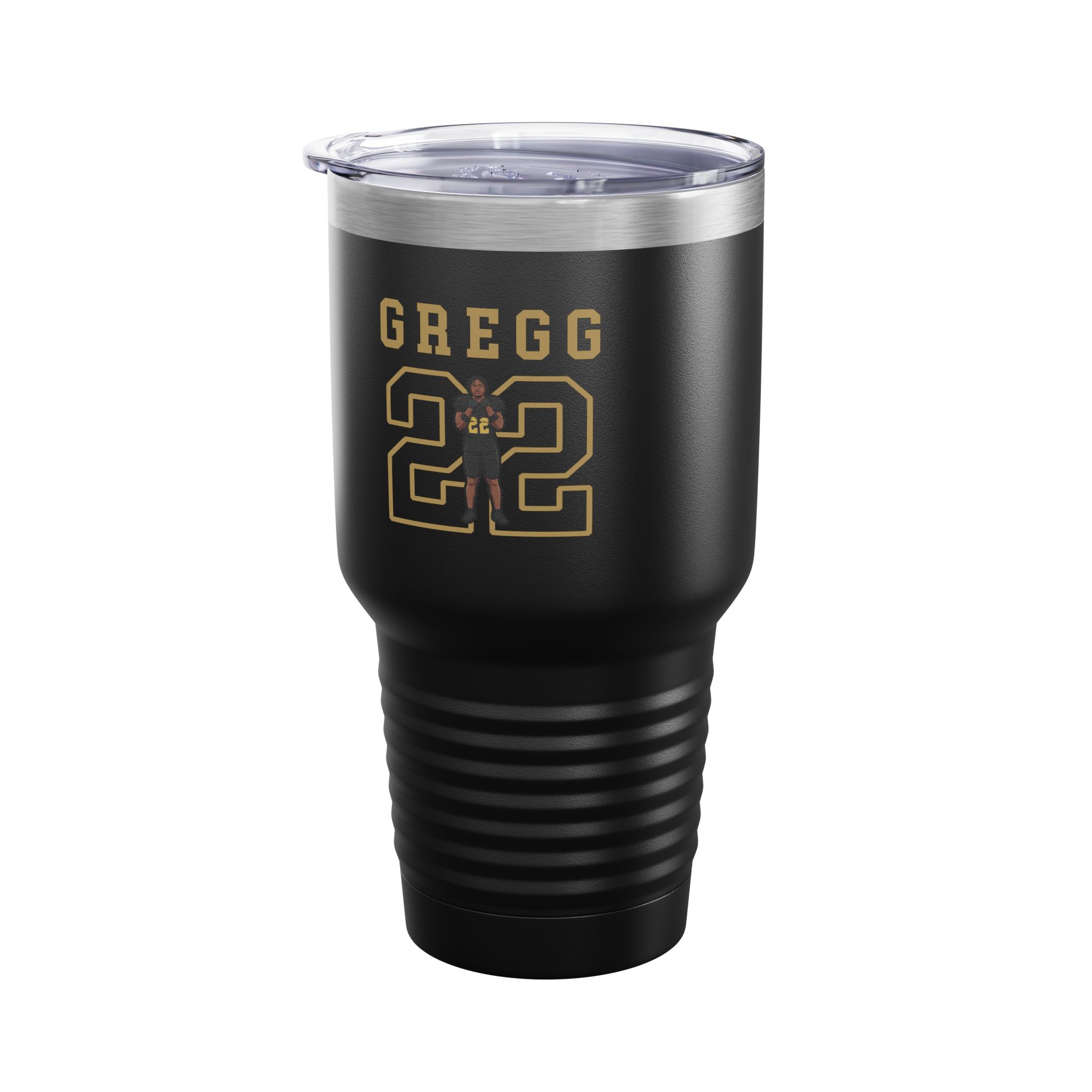 30oz Tumbler — character_shirsey in Black