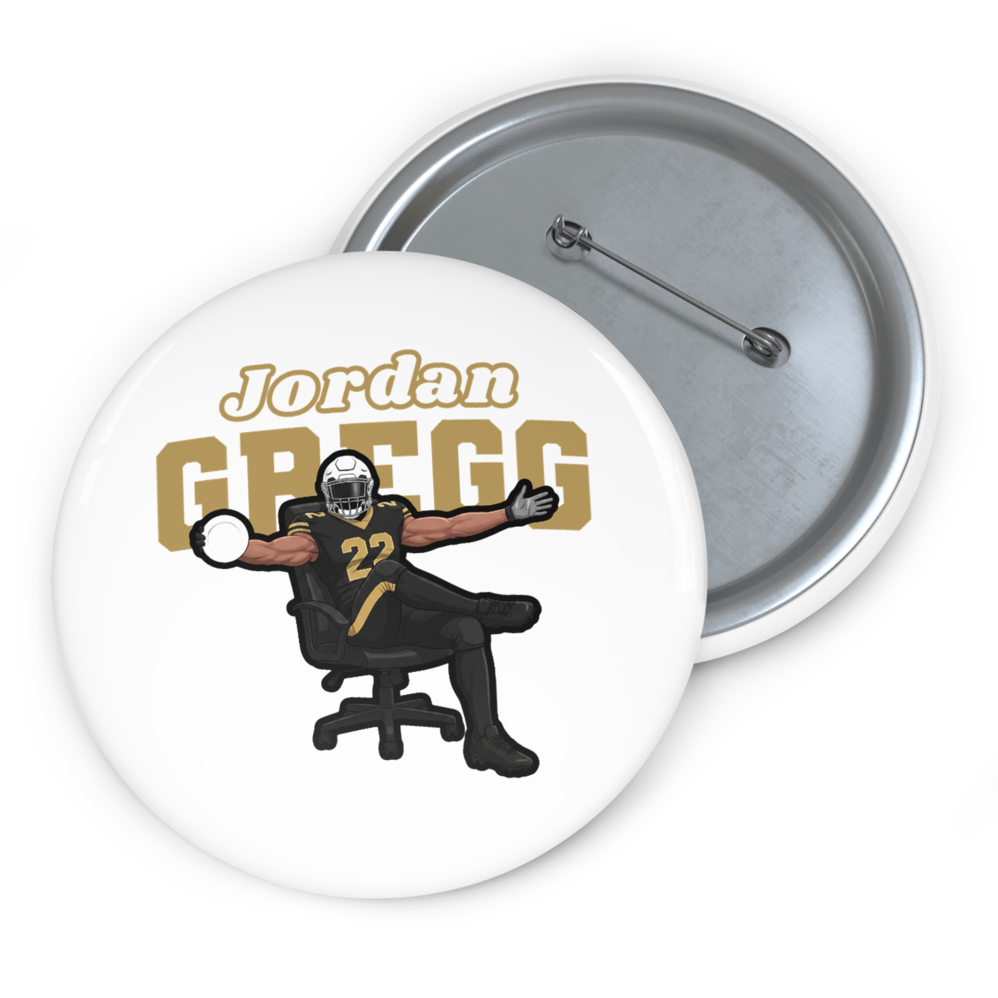 Game Day Pin — character_name_arch in Classic