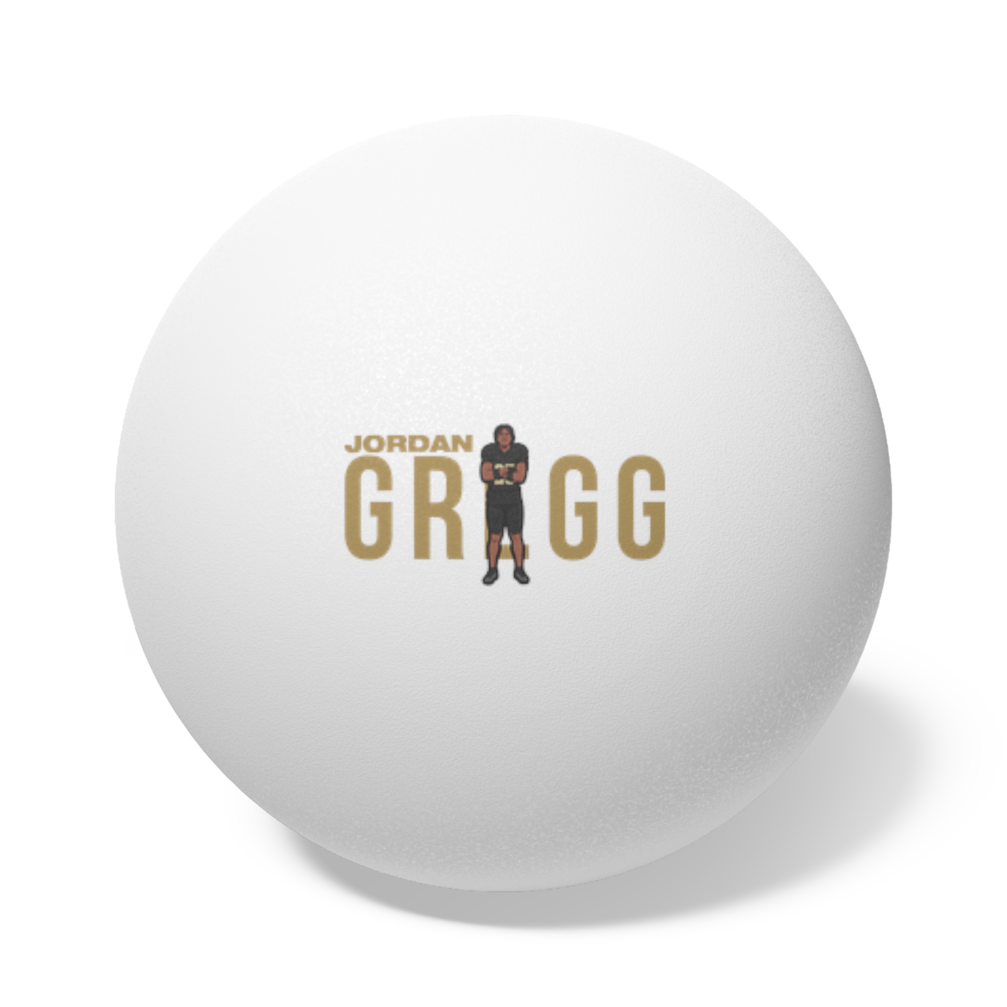 Ping Pong Balls, 6 pcs — character_player_name in White