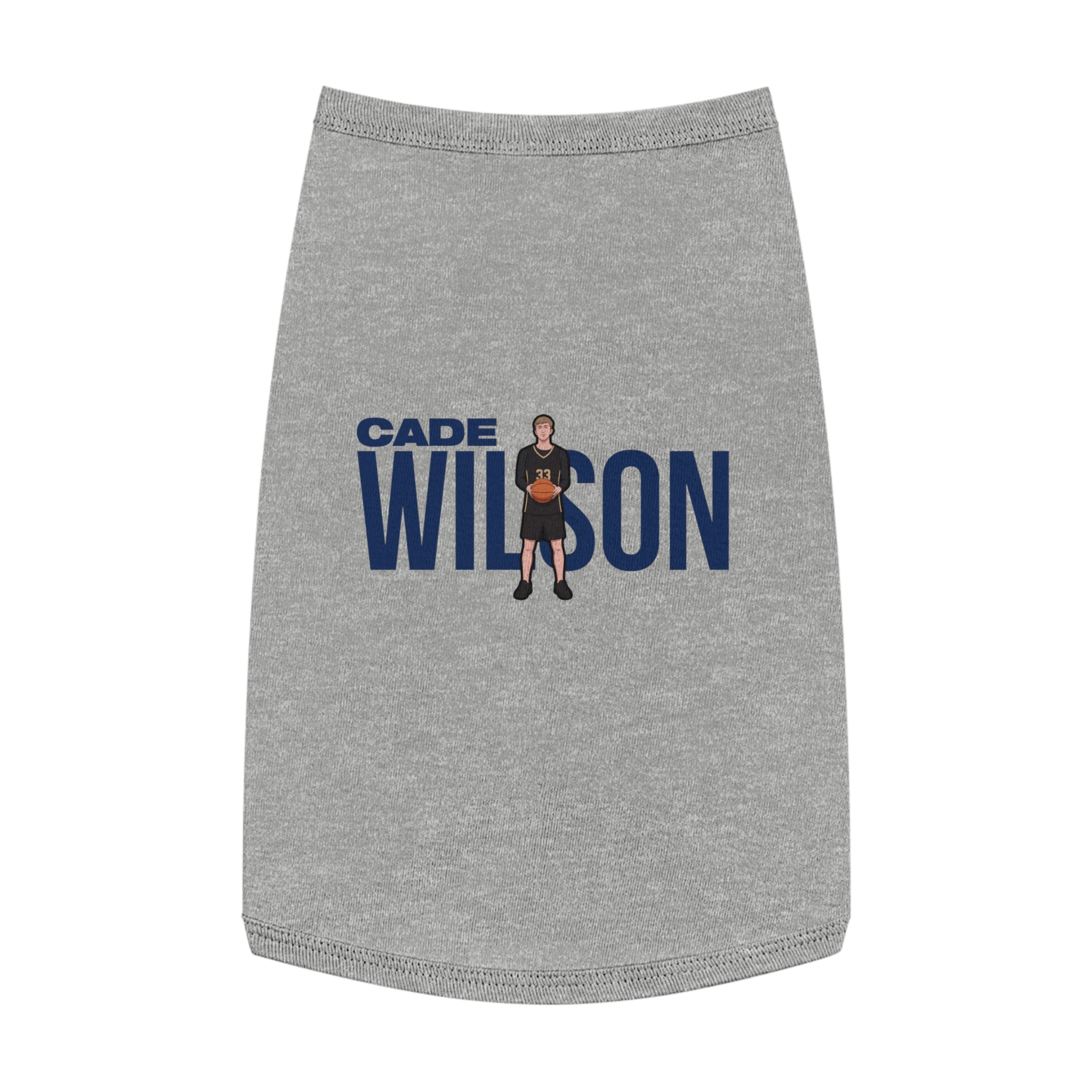 Pet Tank Top — character_player_name in White