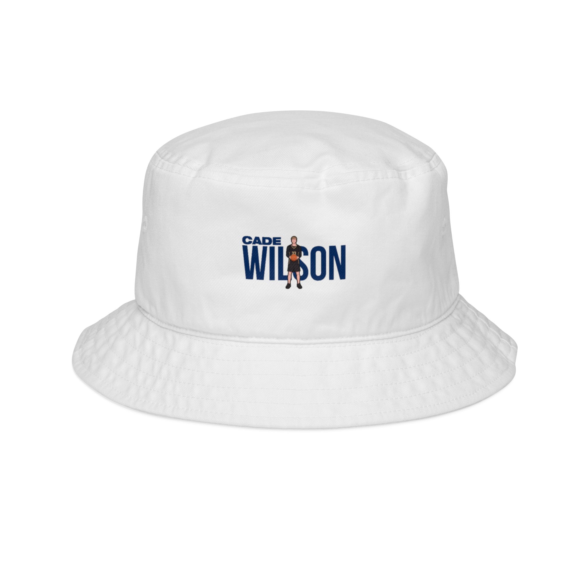 Bucket Hat — character_player_name in White