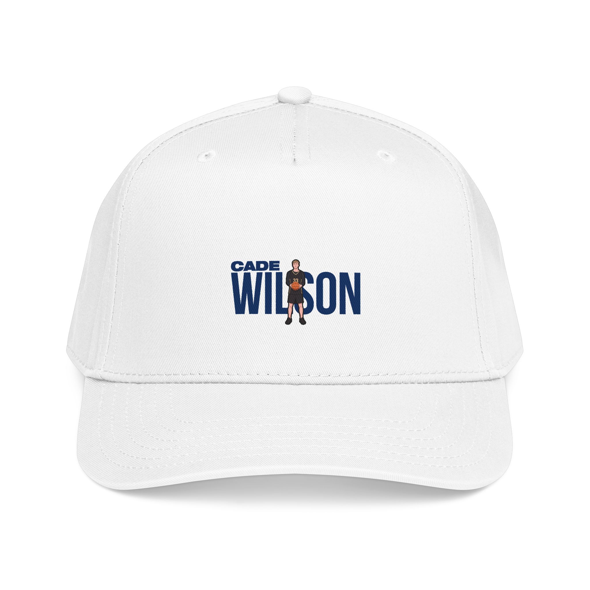 Baseball Cap — character_player_name in White