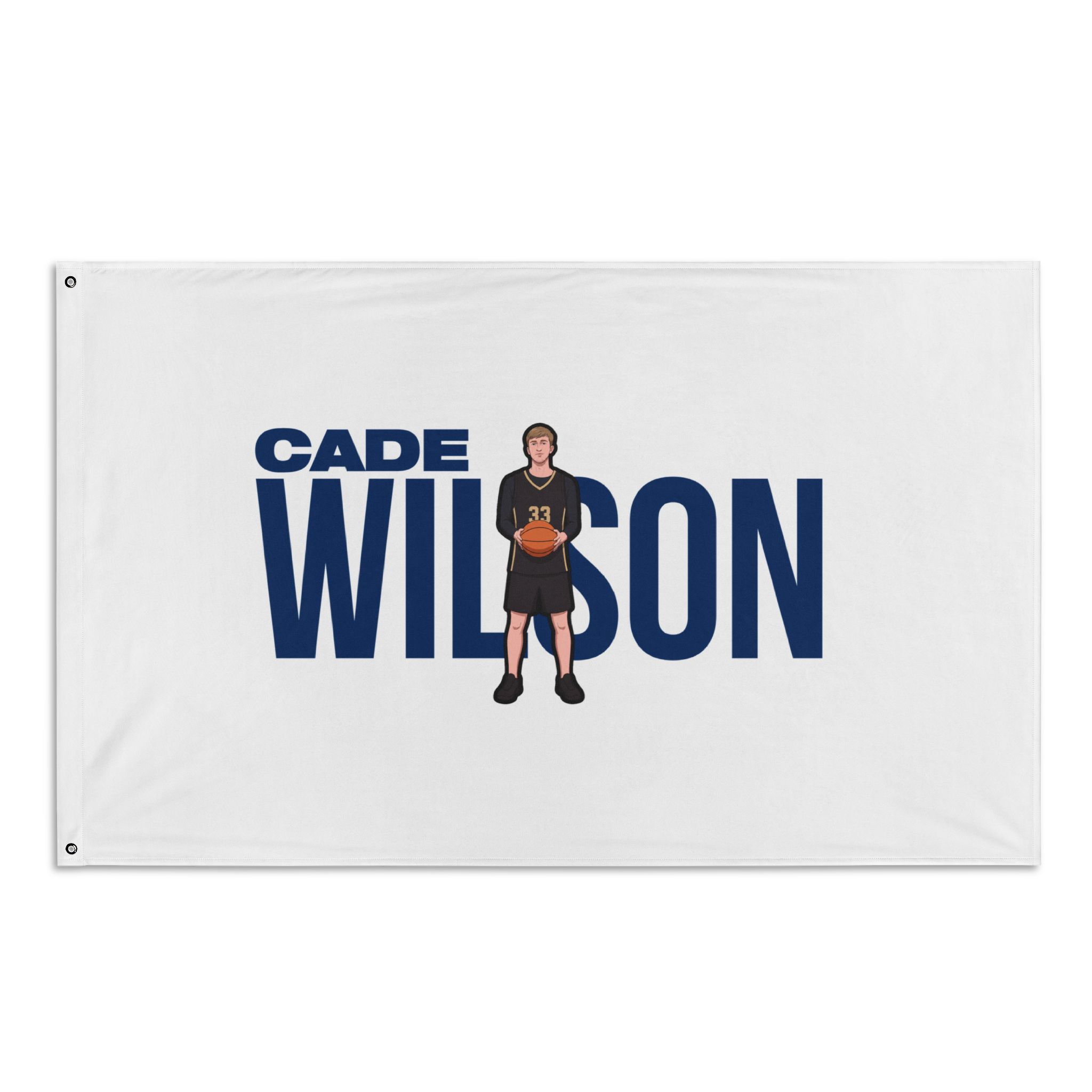 Flag (35 × 56 in) — character_player_name in Classic