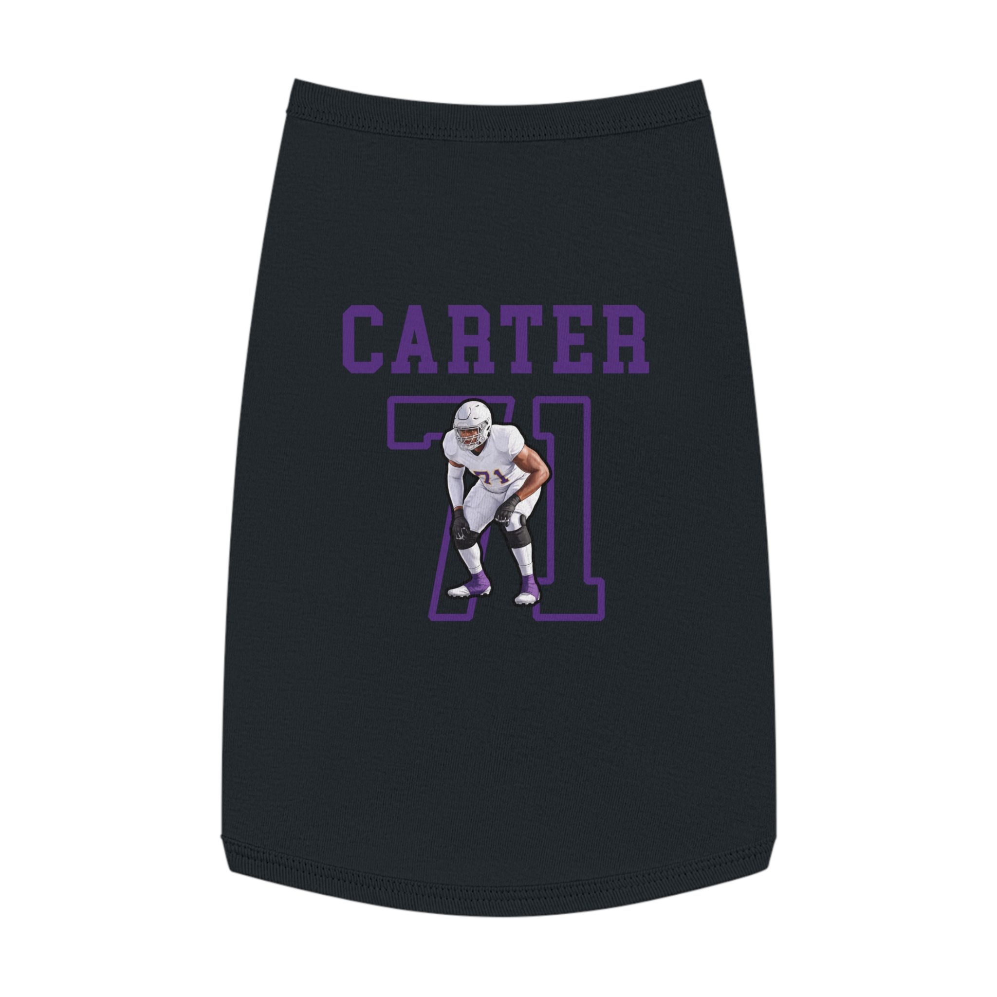 Pet Tank Top — character_shirsey in Black