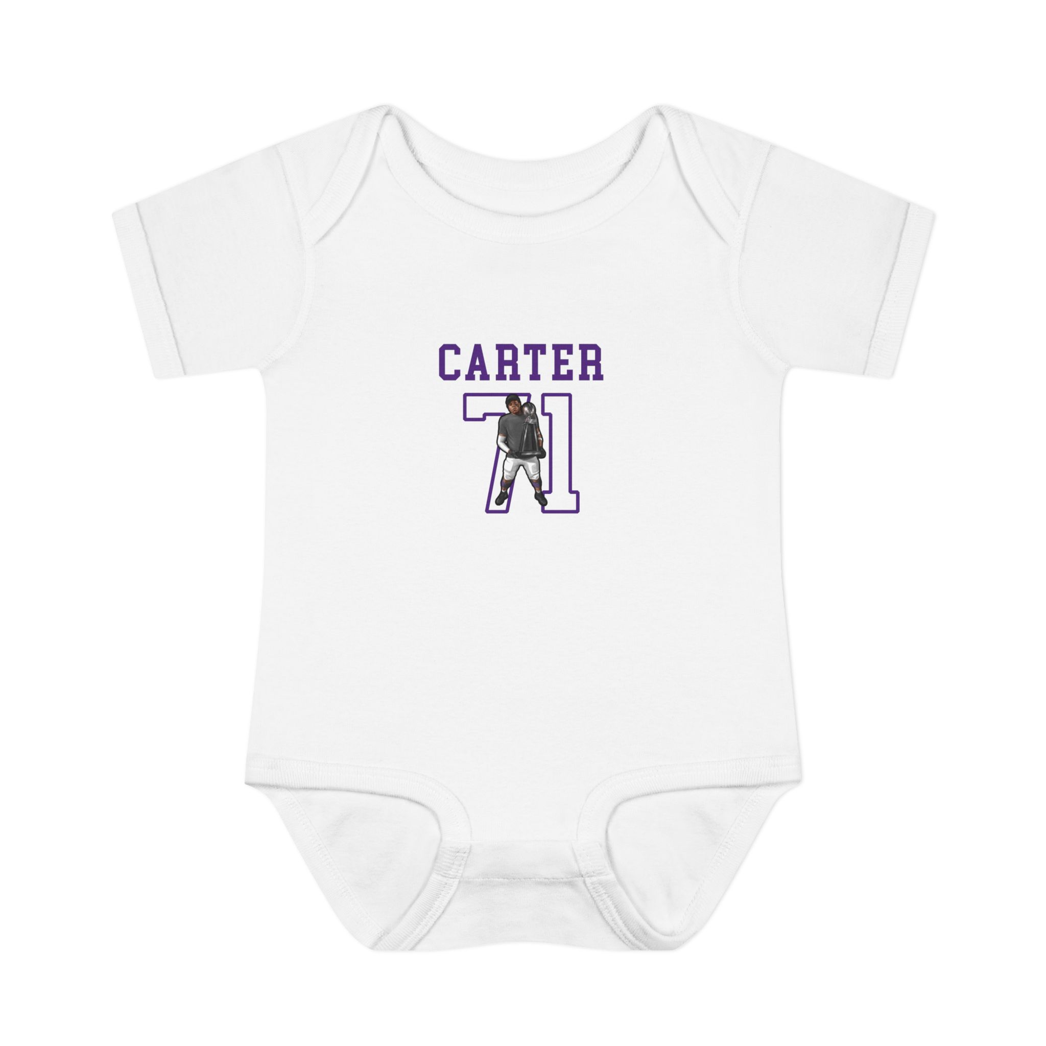 Baby Onesie — character_shirsey in White