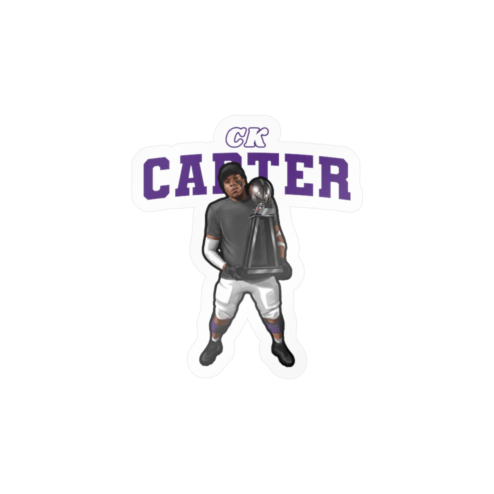 Vinyl Sticker — character_name_arch in Classic