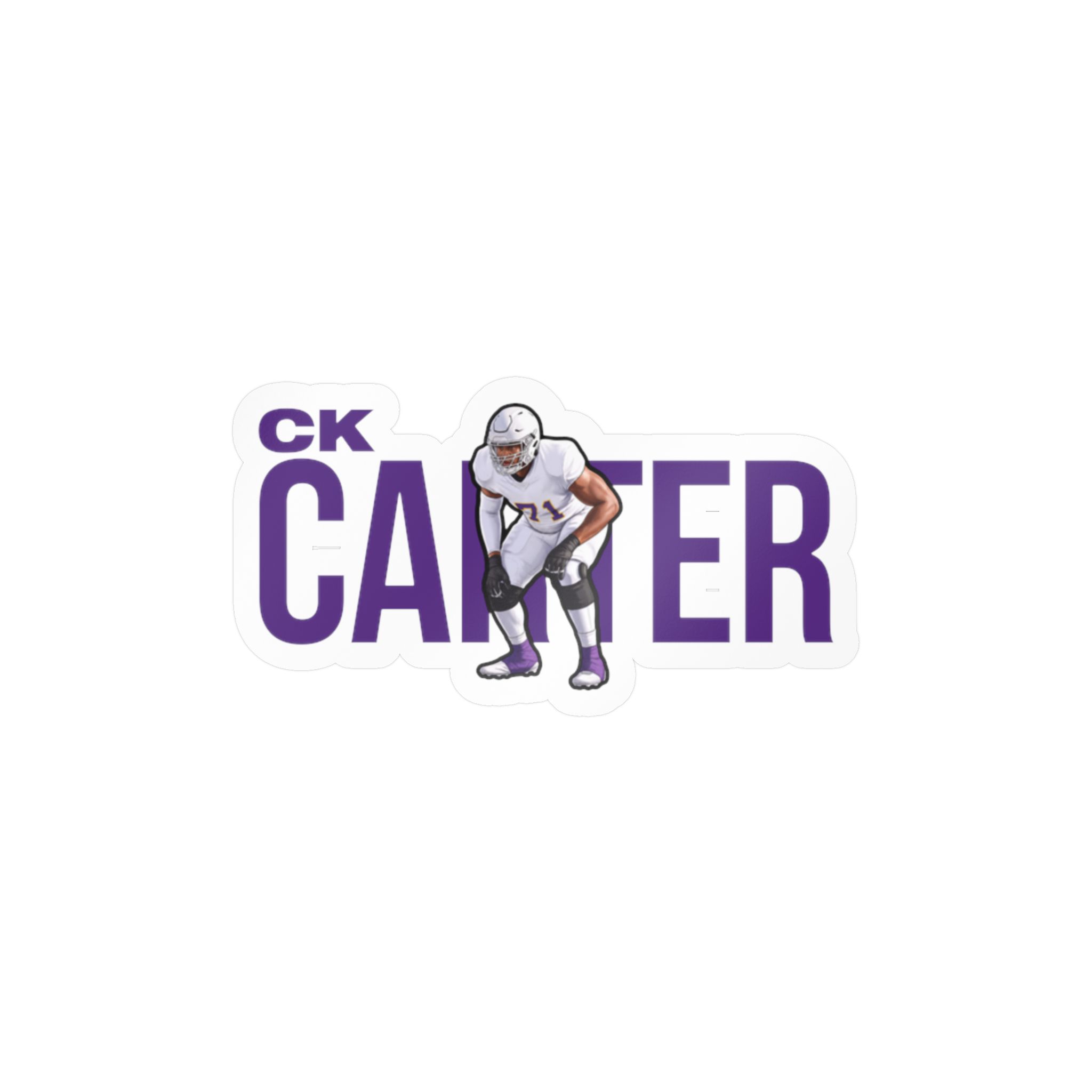 Vinyl Sticker — character_player_name in Classic