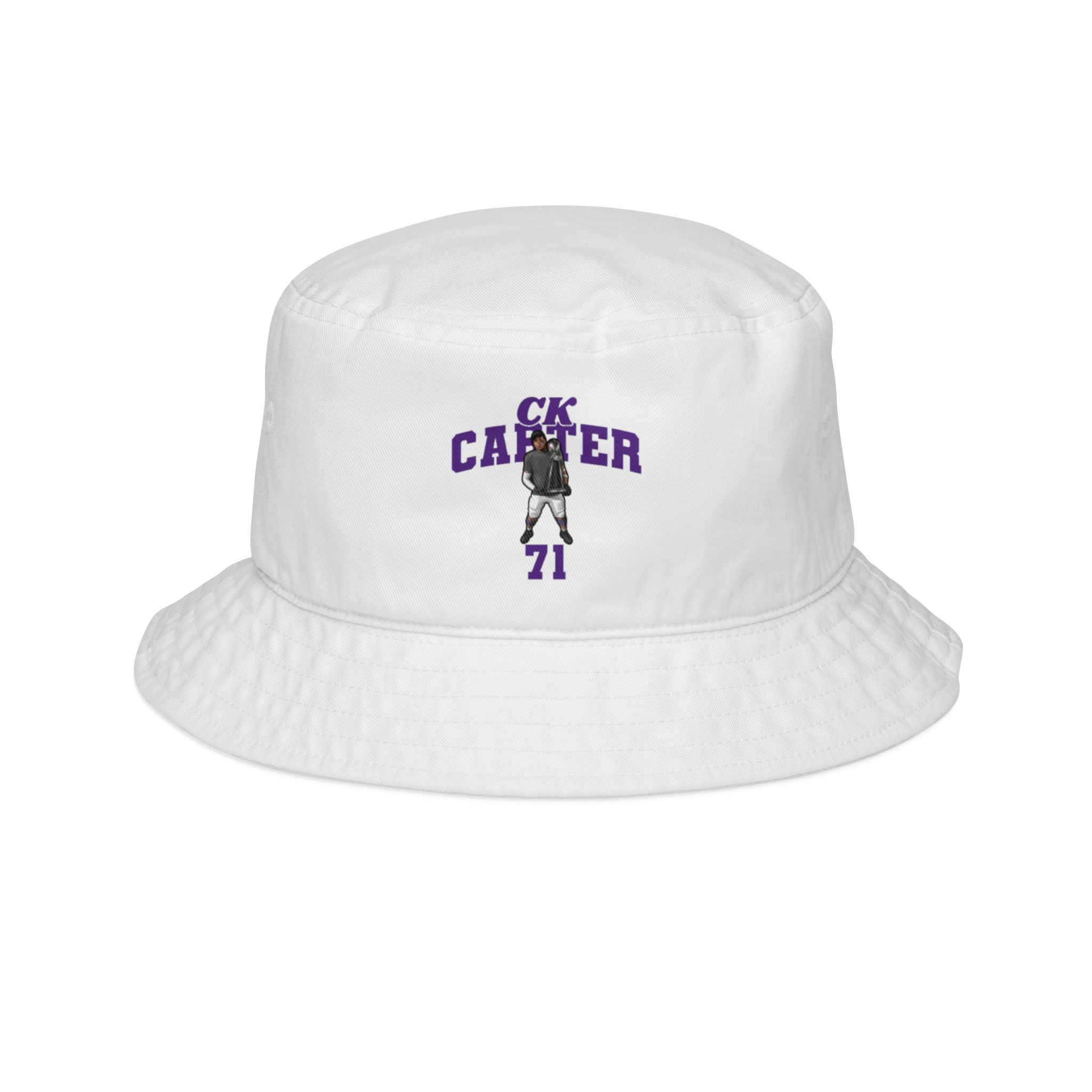 Bucket Hat — character_signature_arch in White