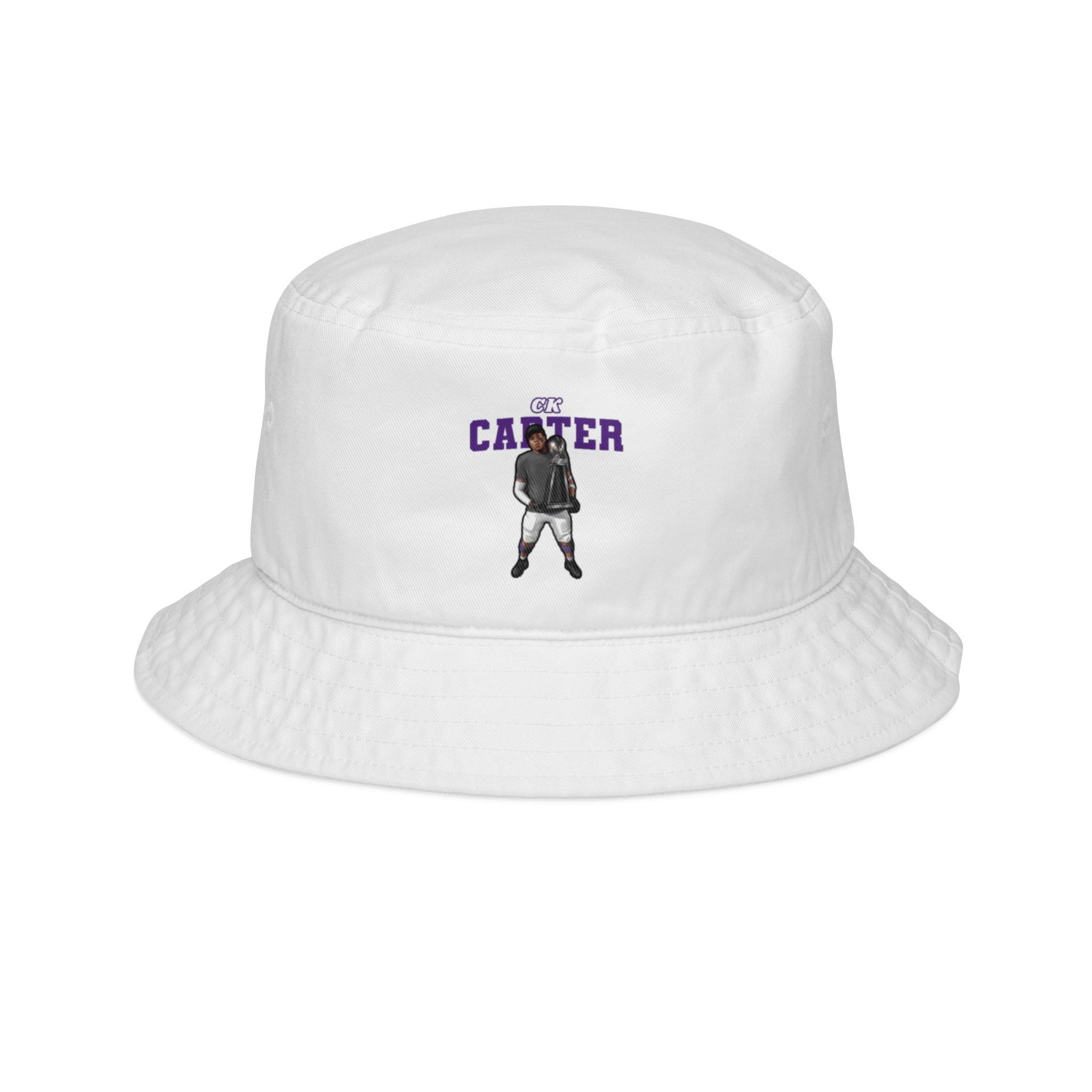 Bucket Hat — character_name_arch in White