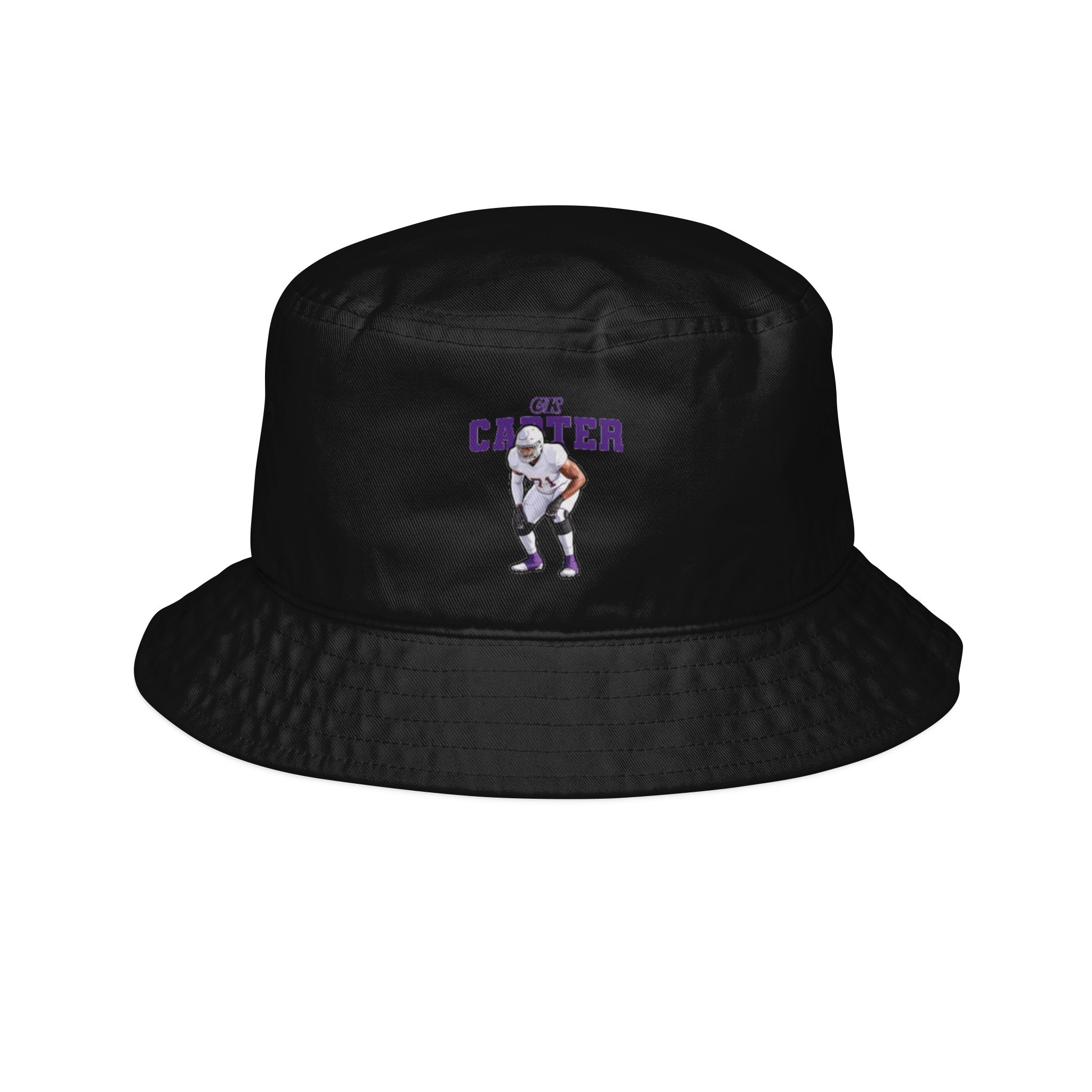 Bucket Hat — character_name_arch in Black