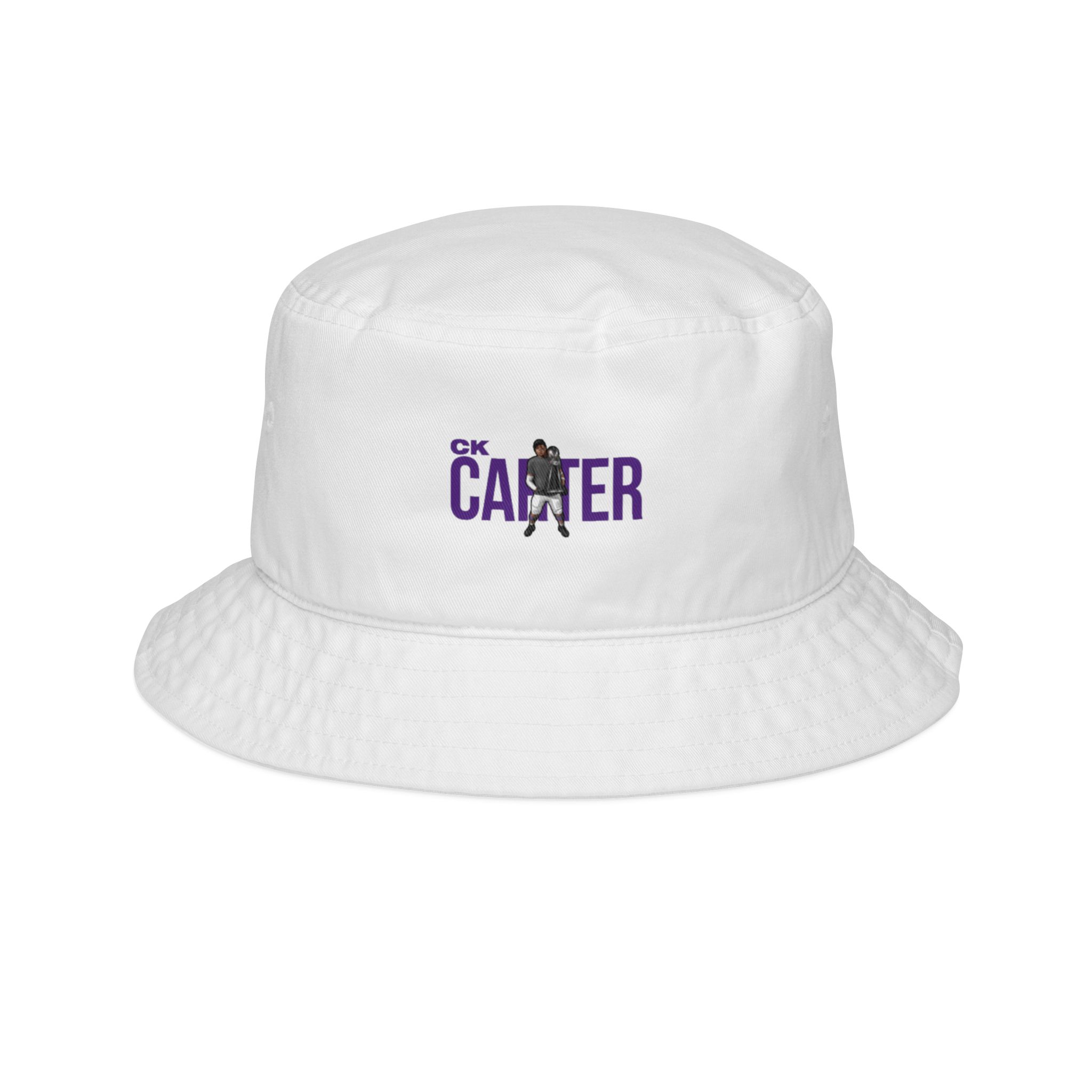 Bucket Hat — character_player_name in White