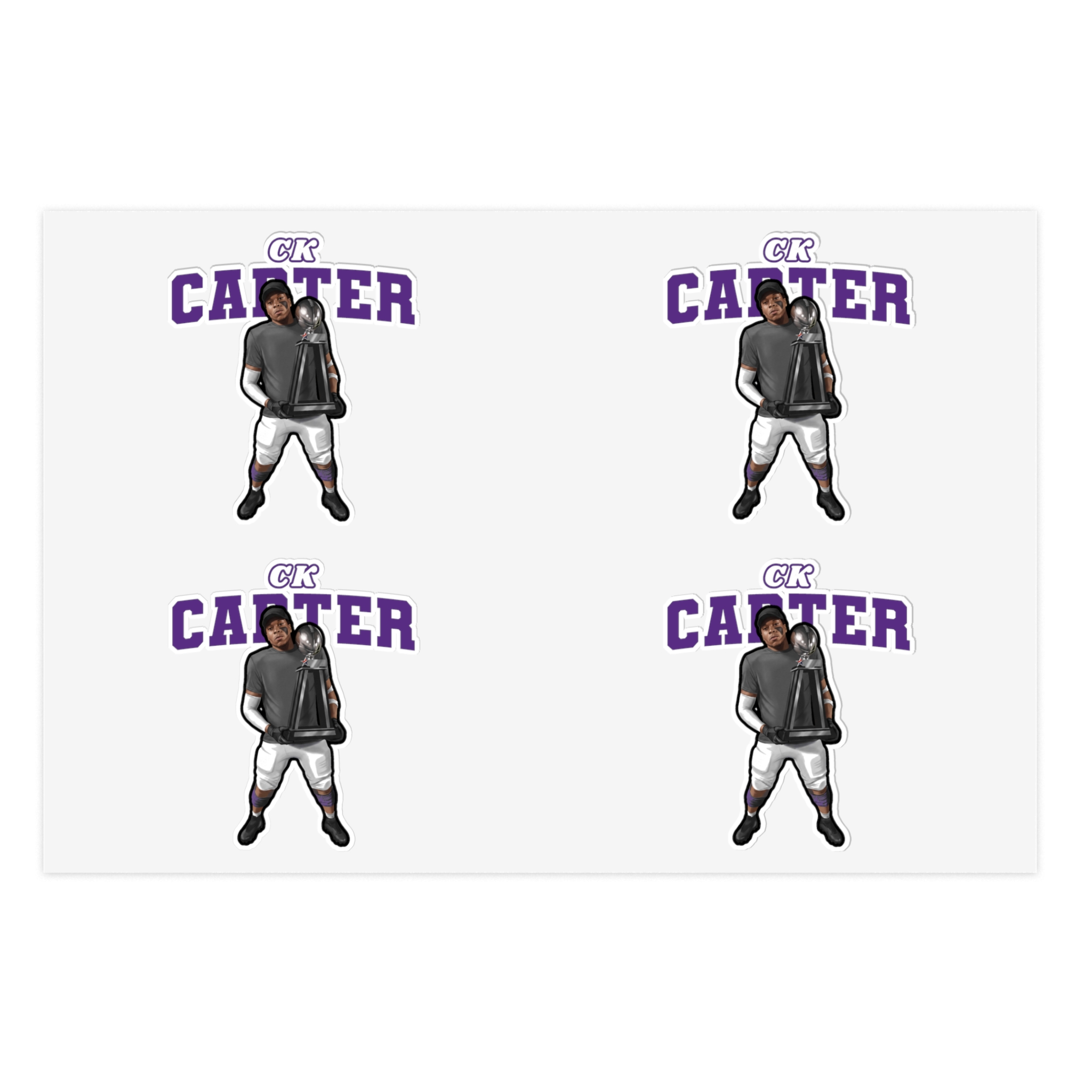 Sticker Sheet — character_name_arch in Classic