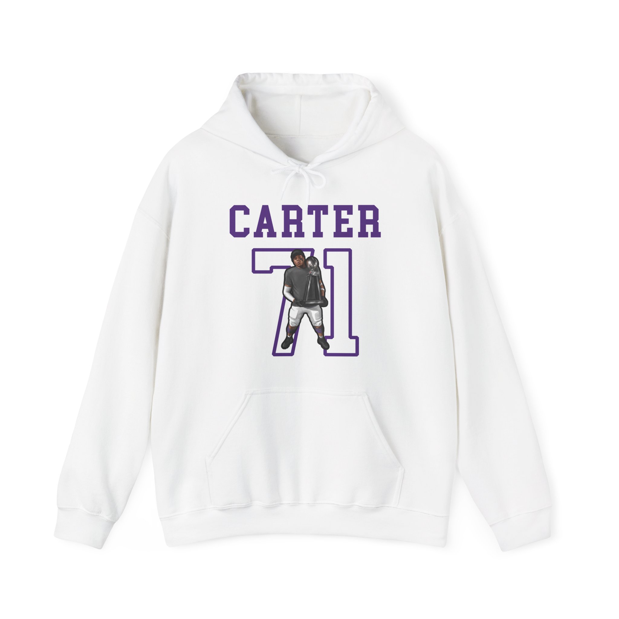 Hoodie — character_shirsey in White
