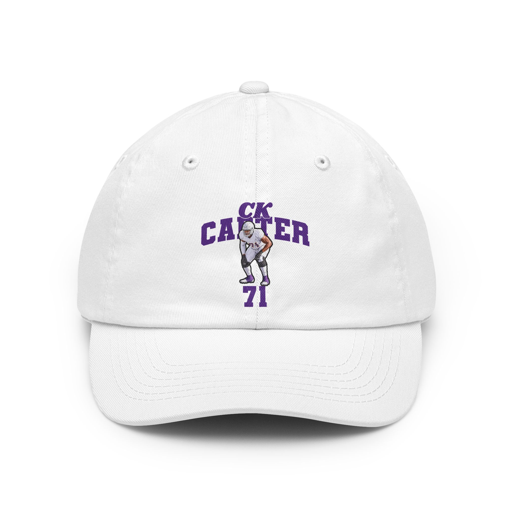 Classic Cap — character_signature_arch in White