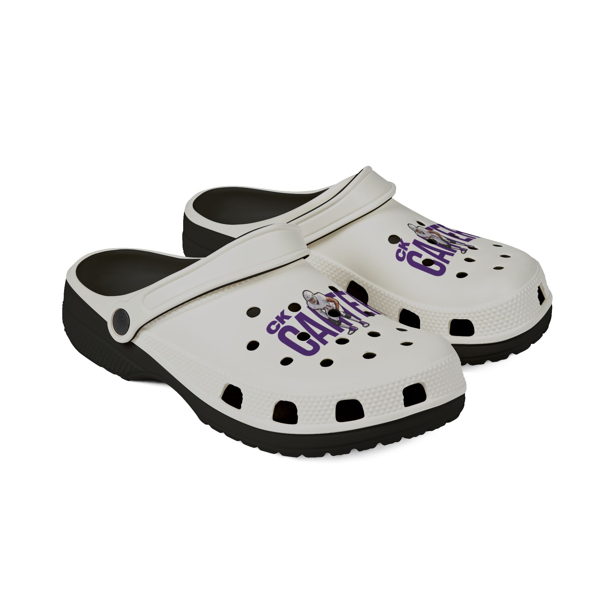 Rubber Clogs — character_player_name in Black