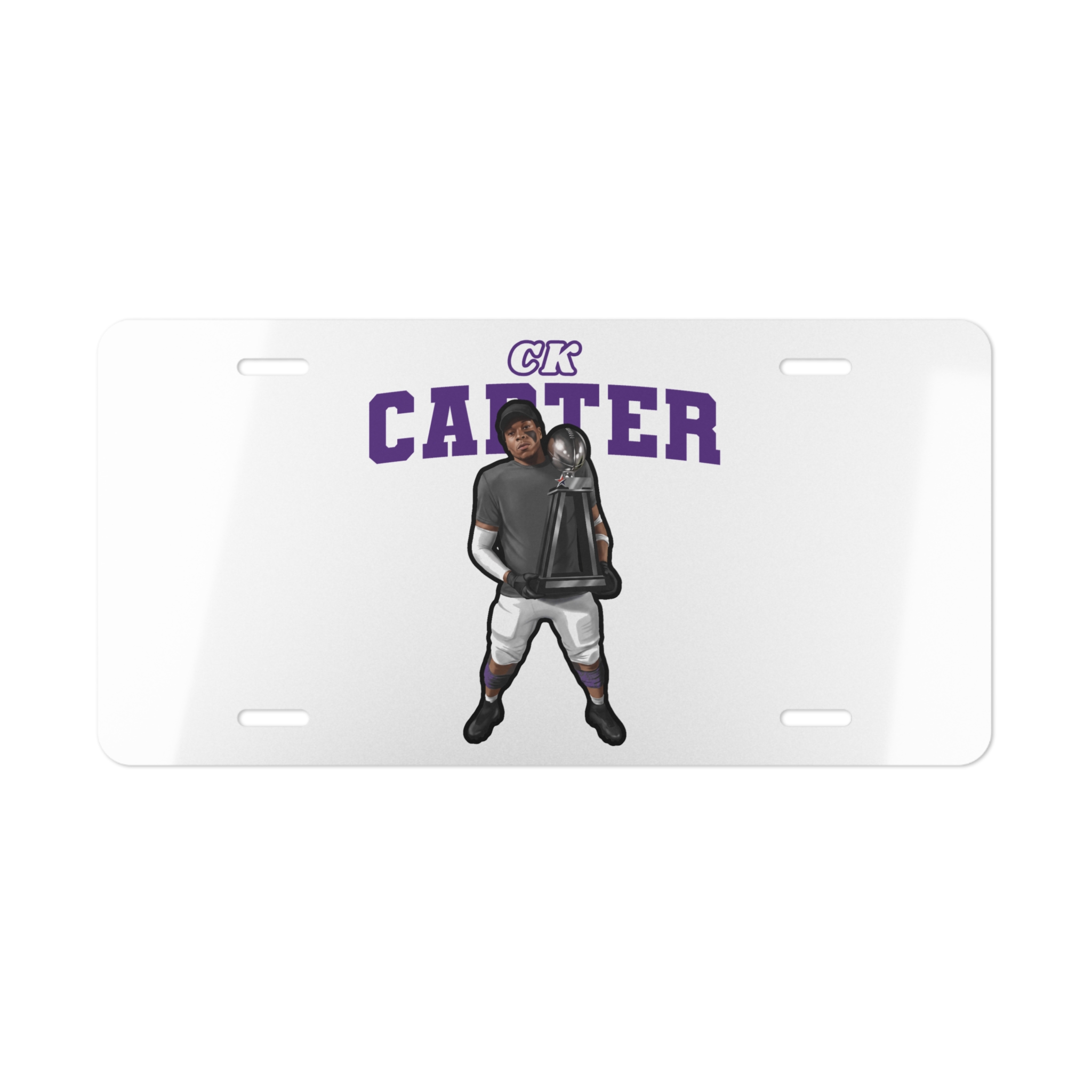 License Plate — character_name_arch in Classic