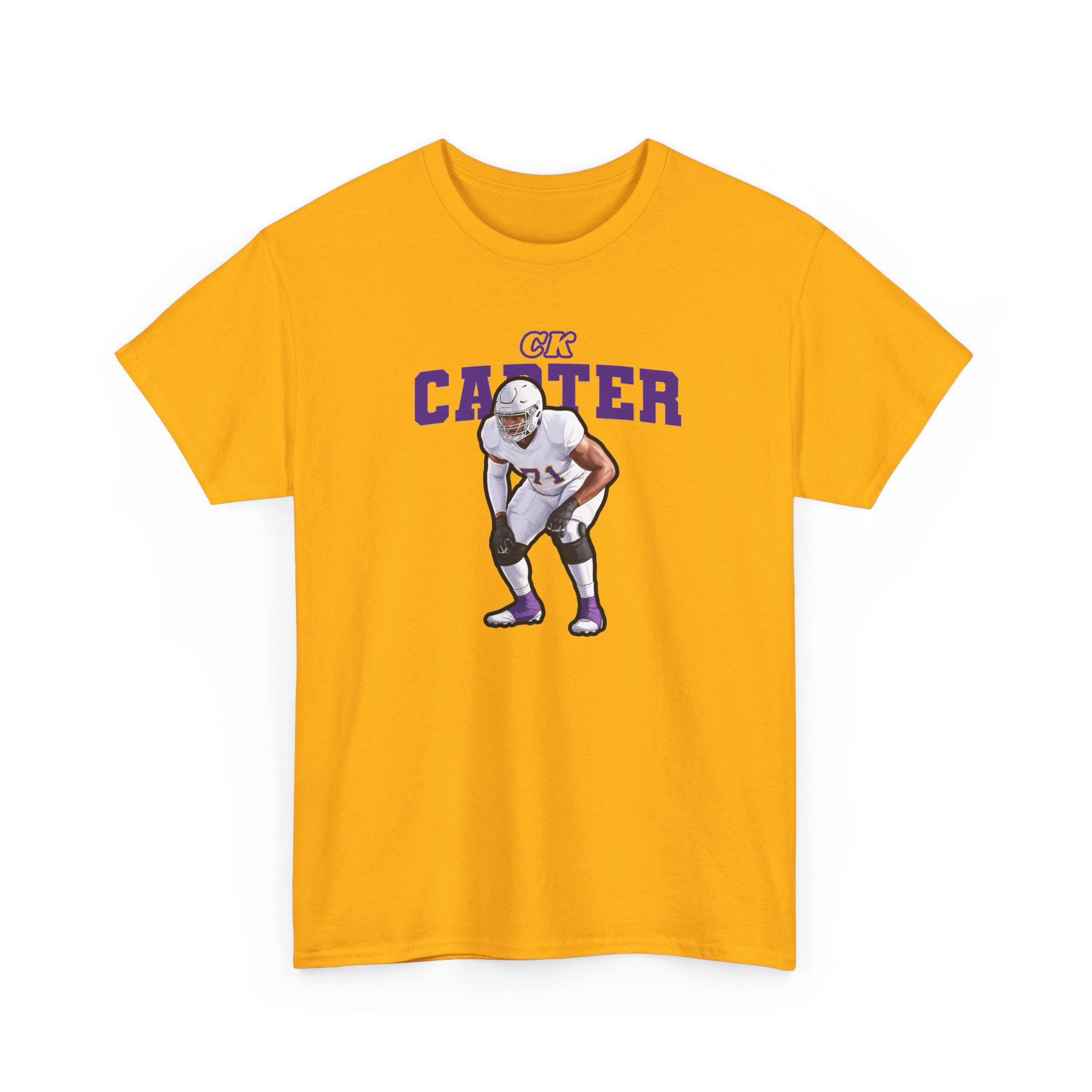 Tee — character_name_arch in Gold