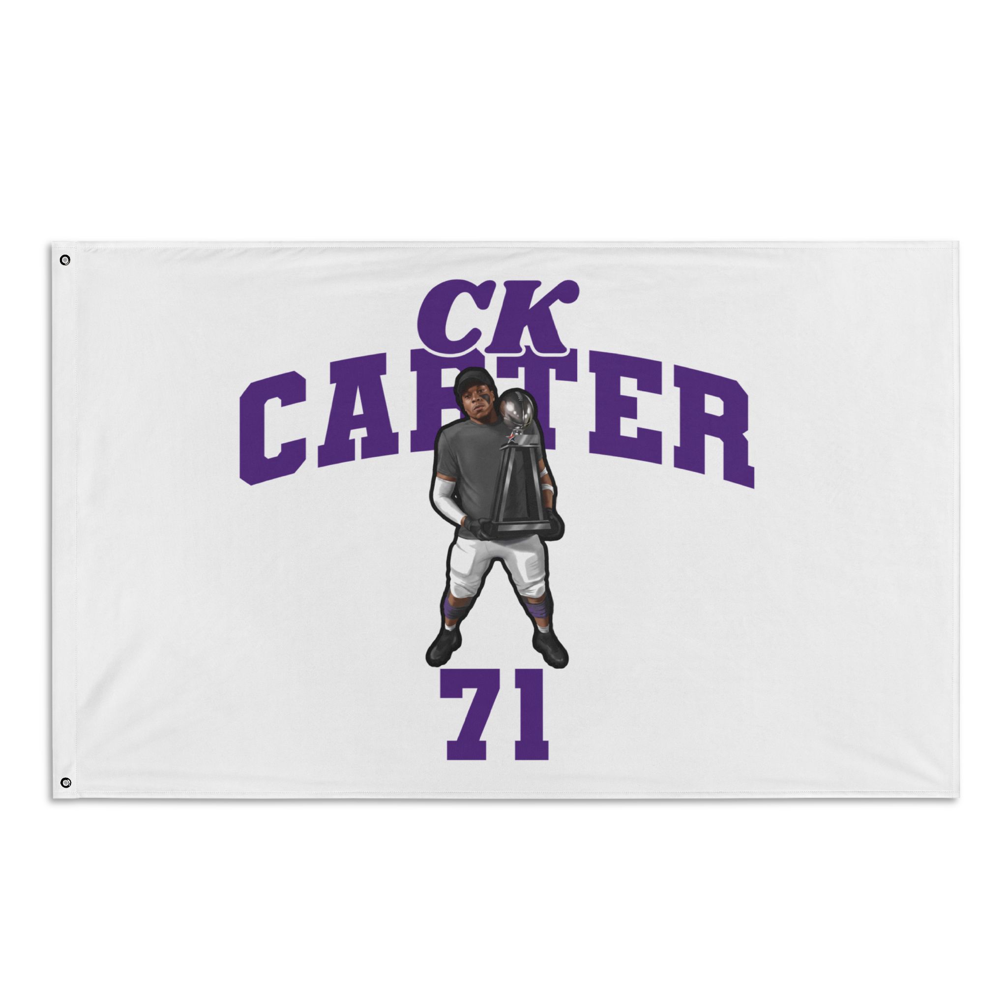 Flag (35 × 56 in) — character_signature_arch in Classic