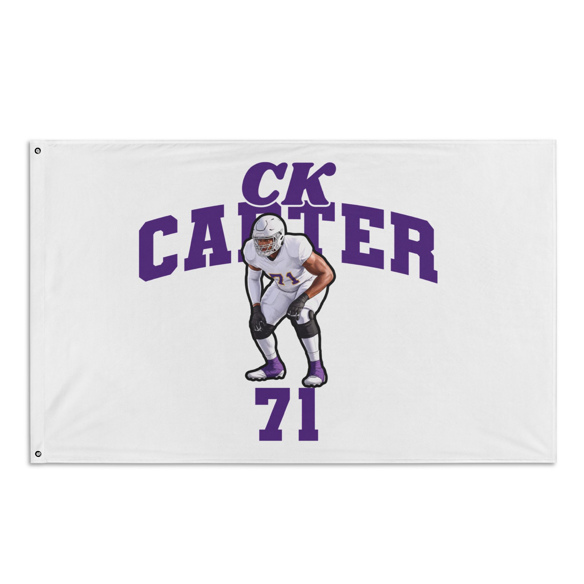 Flag (35 × 56 in) — character_signature_arch in Classic