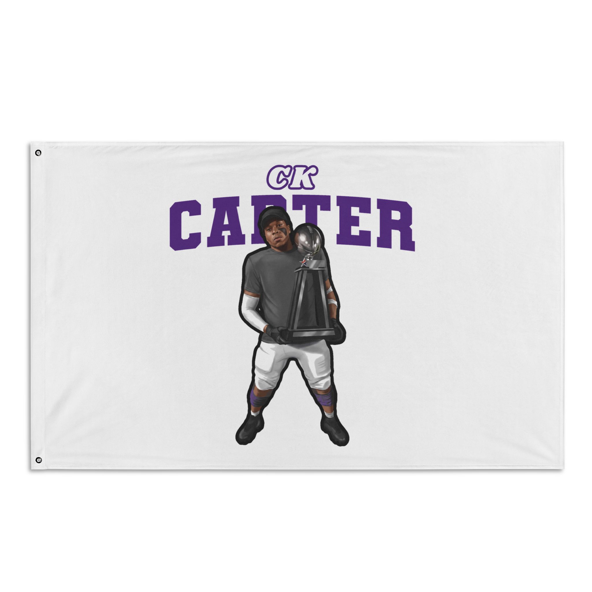 Flag (35 × 56 in) — character_name_arch in Classic