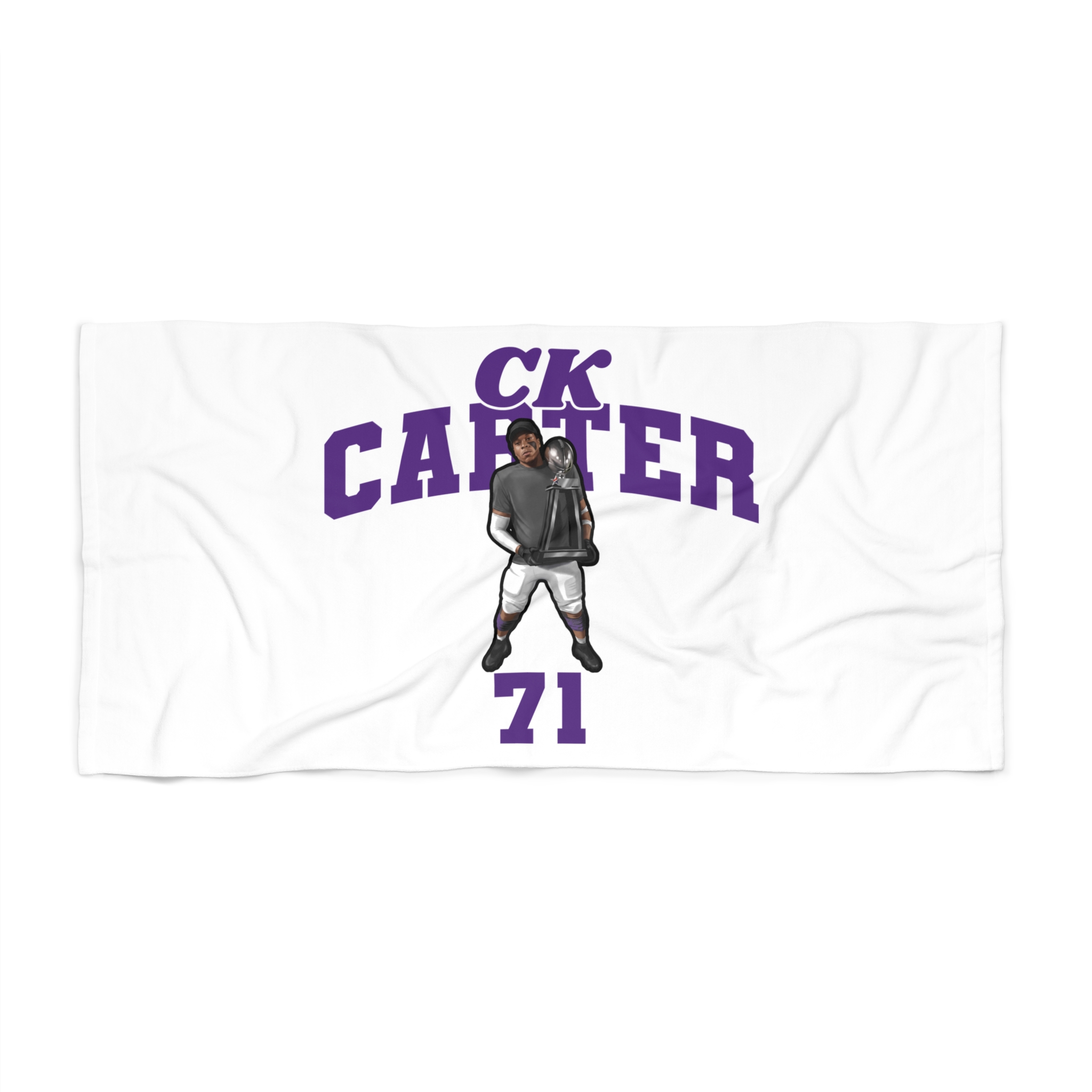 Beach Towel — character_signature_arch in Classic
