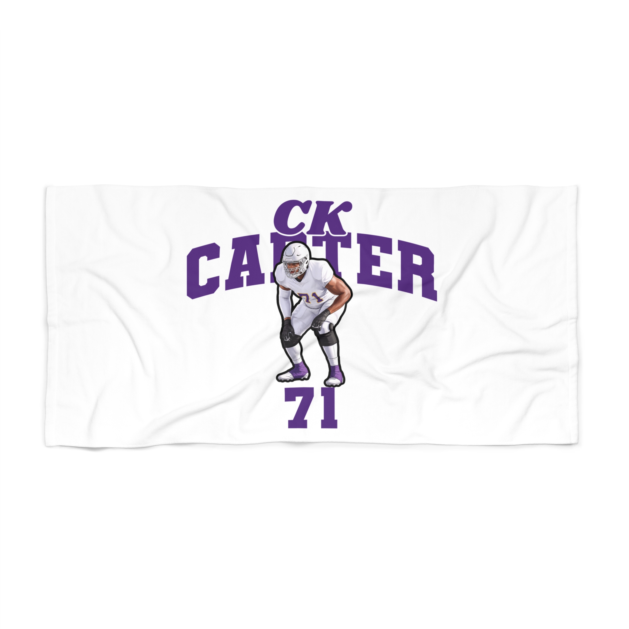 Beach Towel — character_signature_arch in Classic