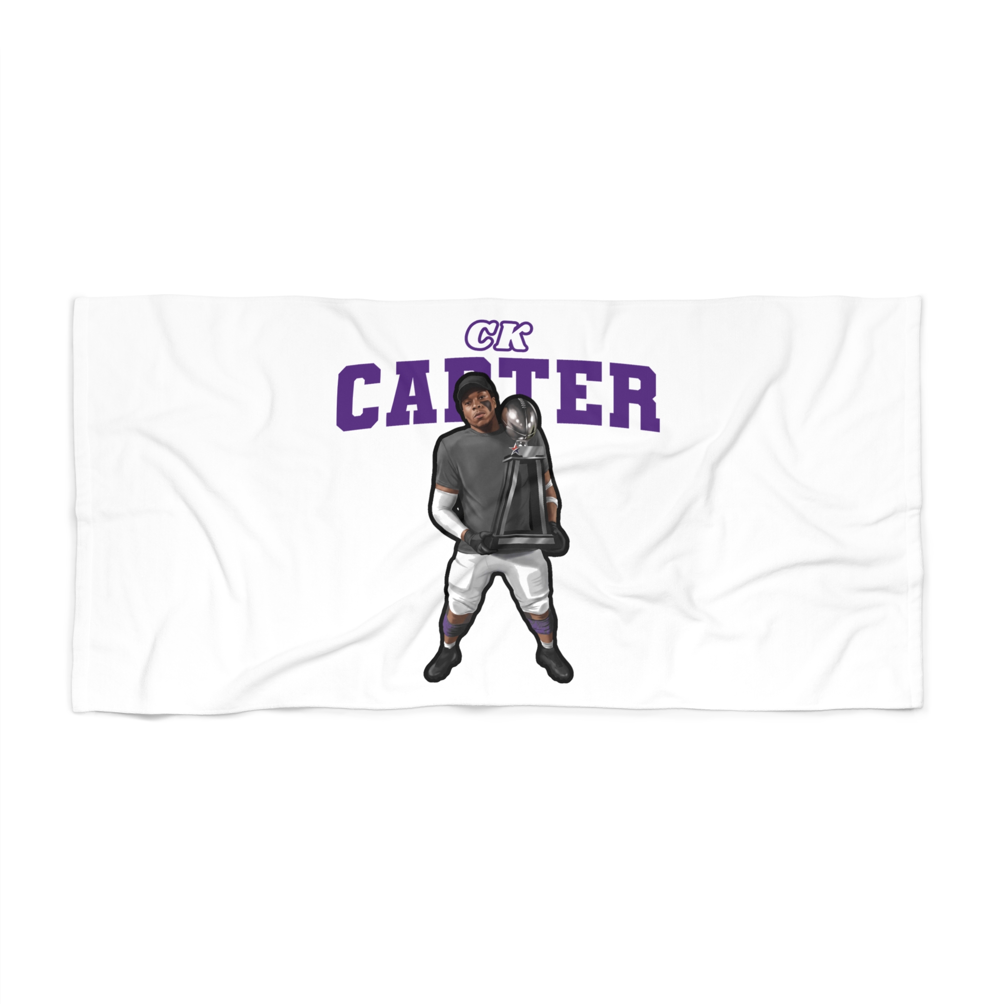 Beach Towel — character_name_arch in Classic