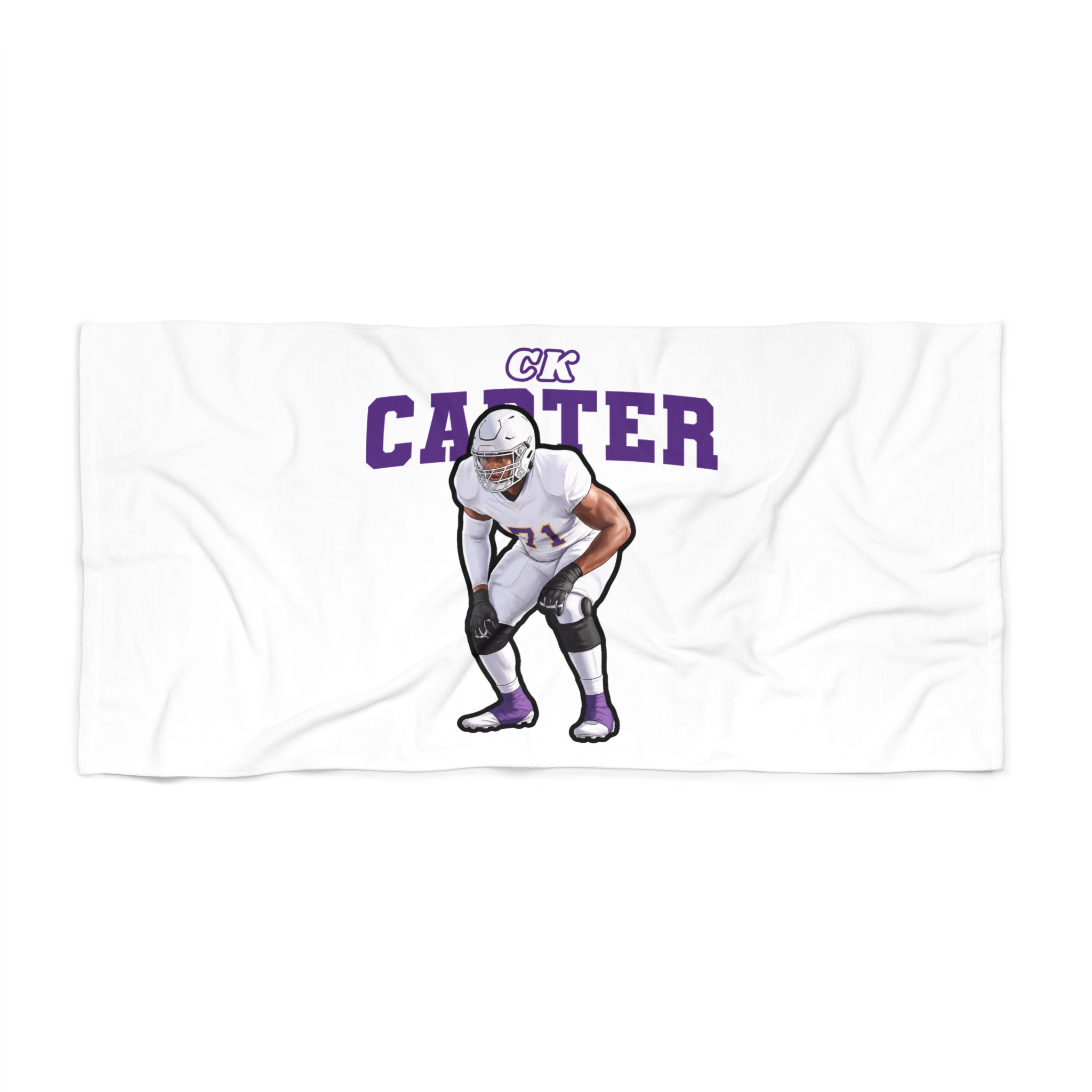 Beach Towel — character_name_arch in Classic