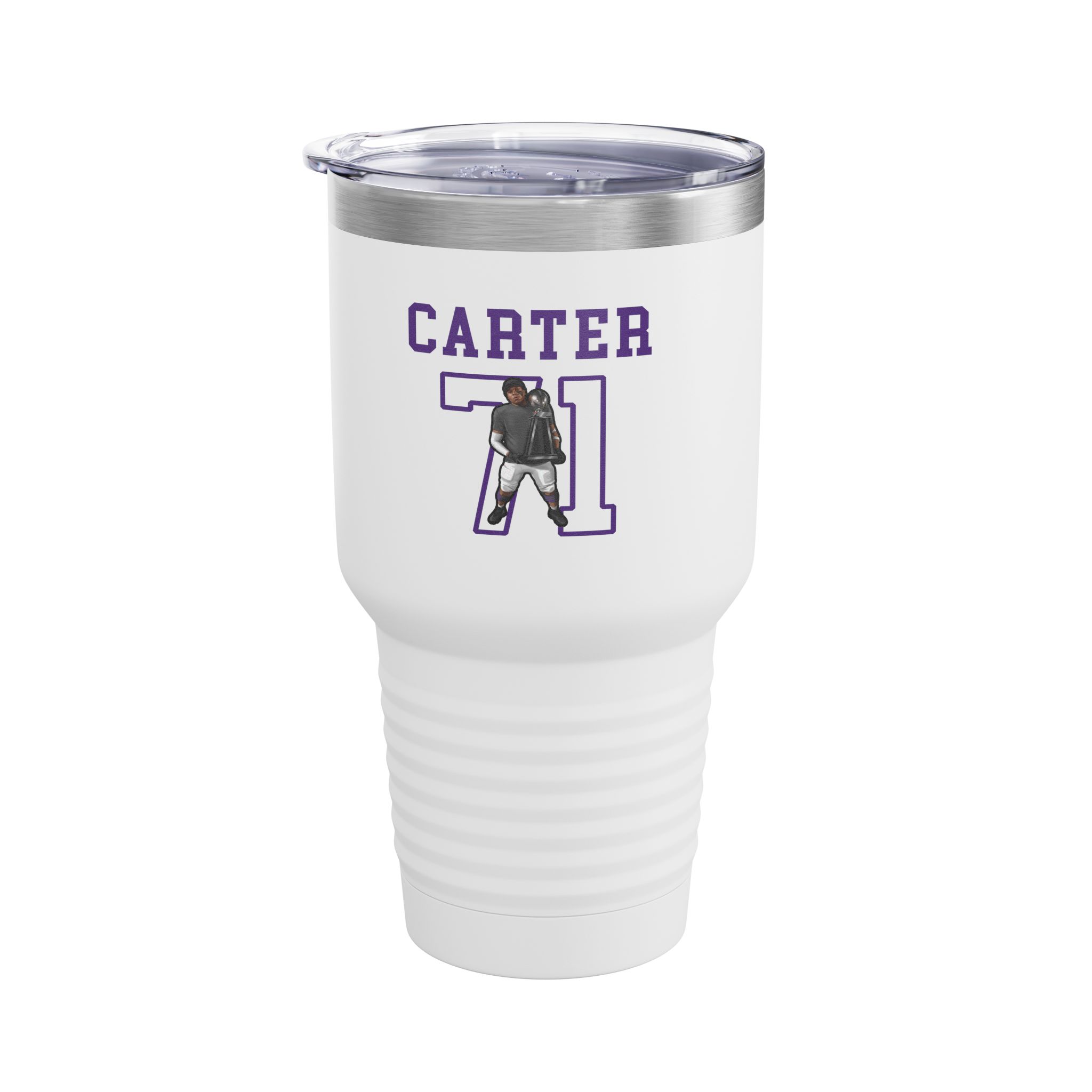 30oz Tumbler — character_shirsey in White
