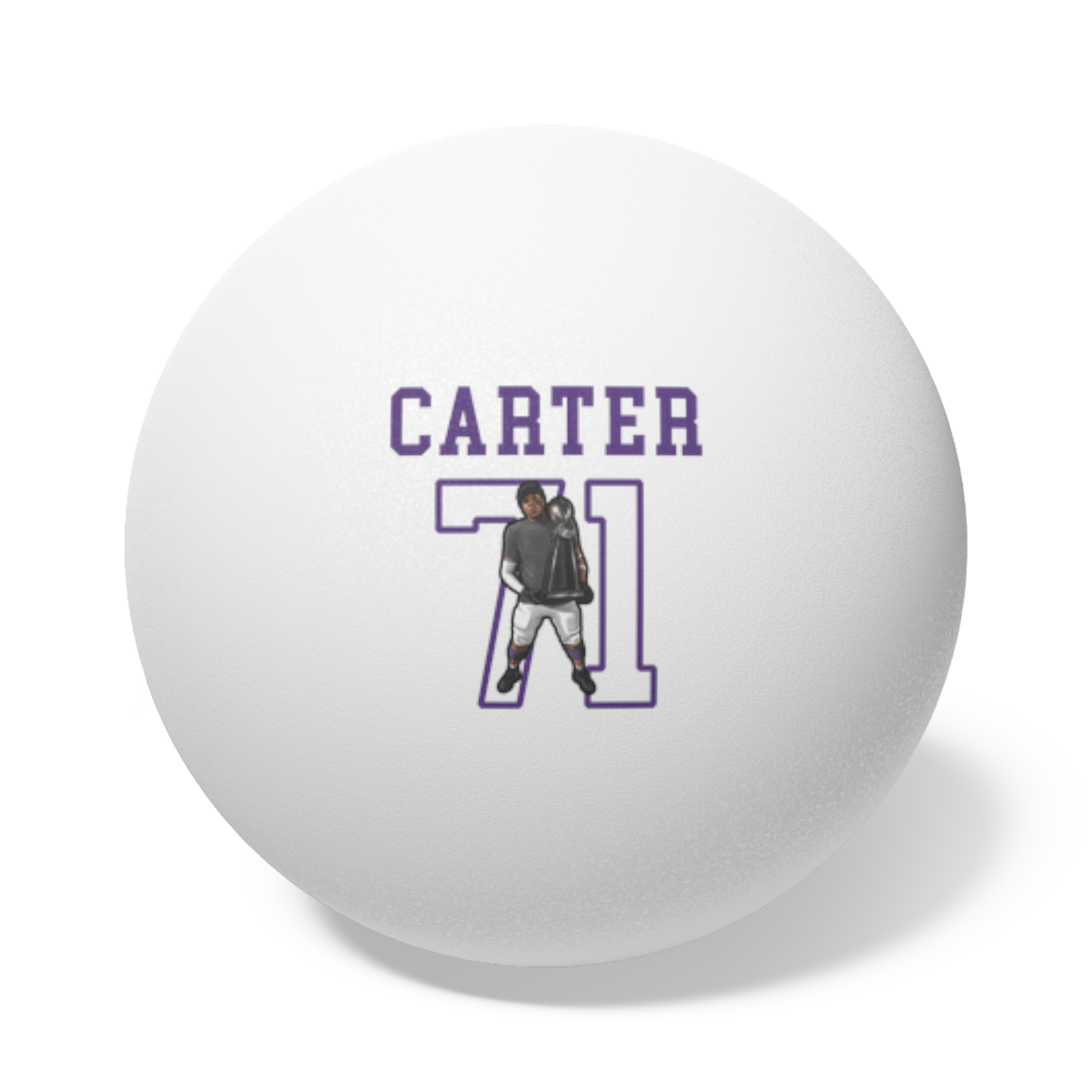 Ping Pong Balls, 6 pcs — character_shirsey in White