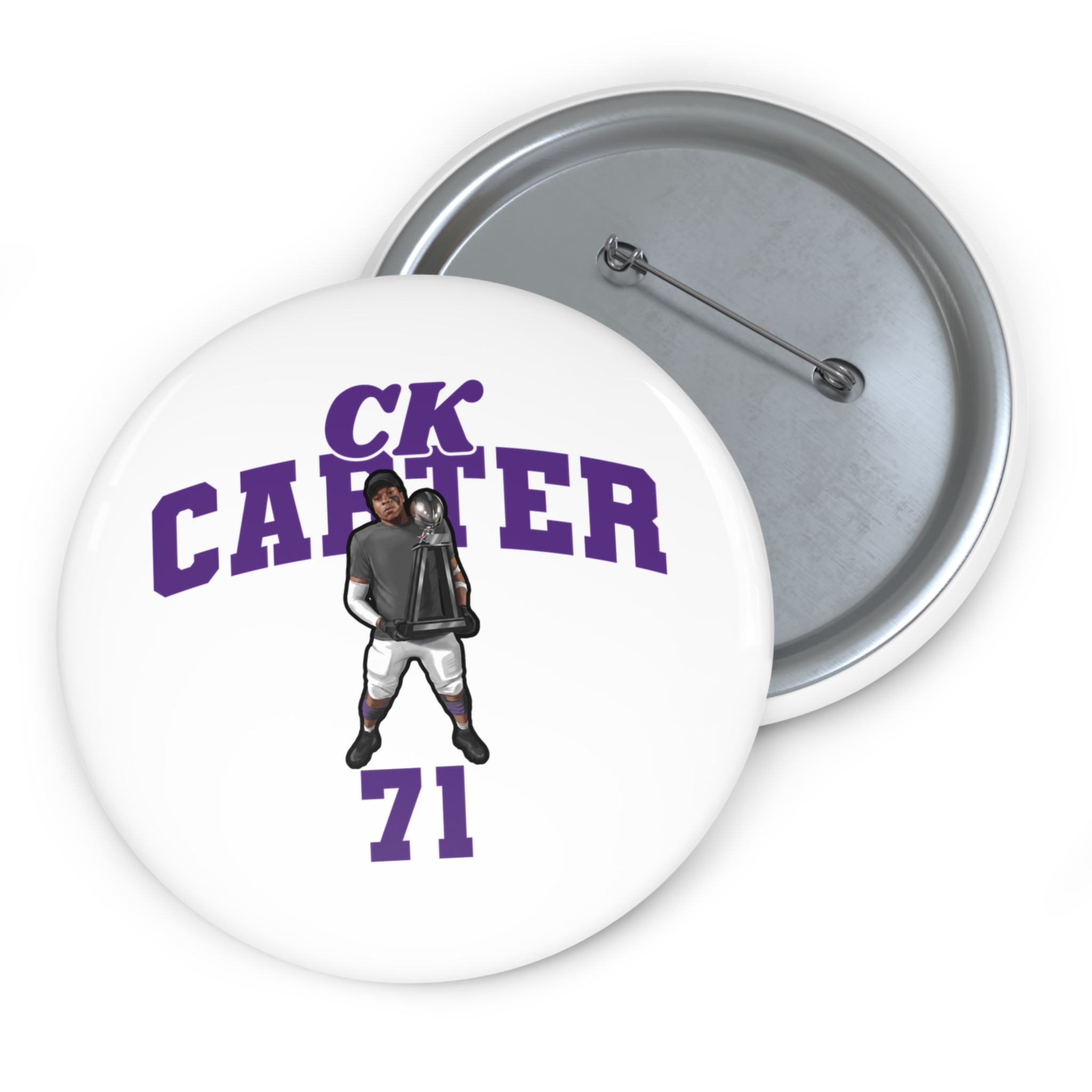 Game Day Pin — character_signature_arch in Classic