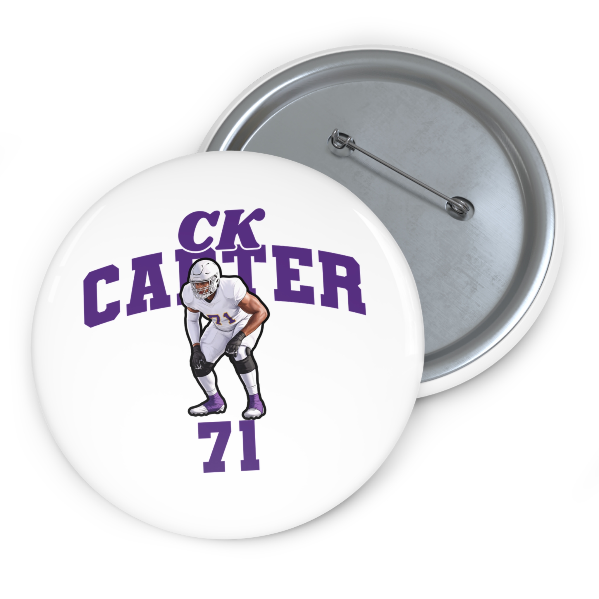Game Day Pin — character_signature_arch in Classic