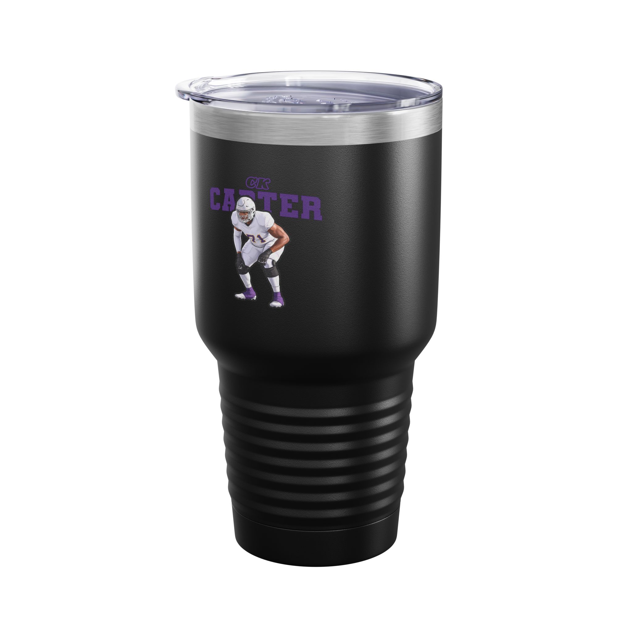 30oz Tumbler — character_name_arch in Black