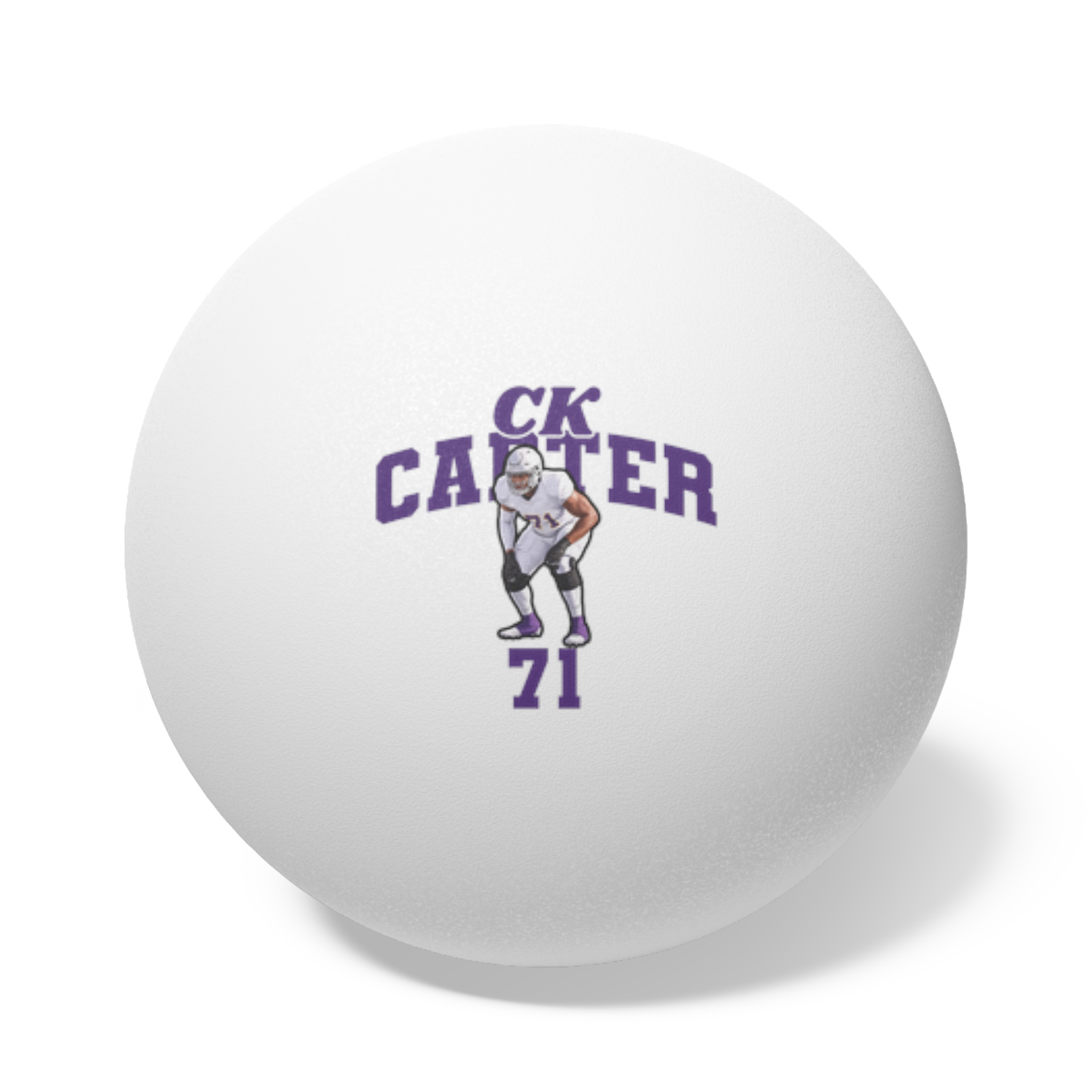 Ping Pong Balls, 6 pcs — character_signature_arch in White