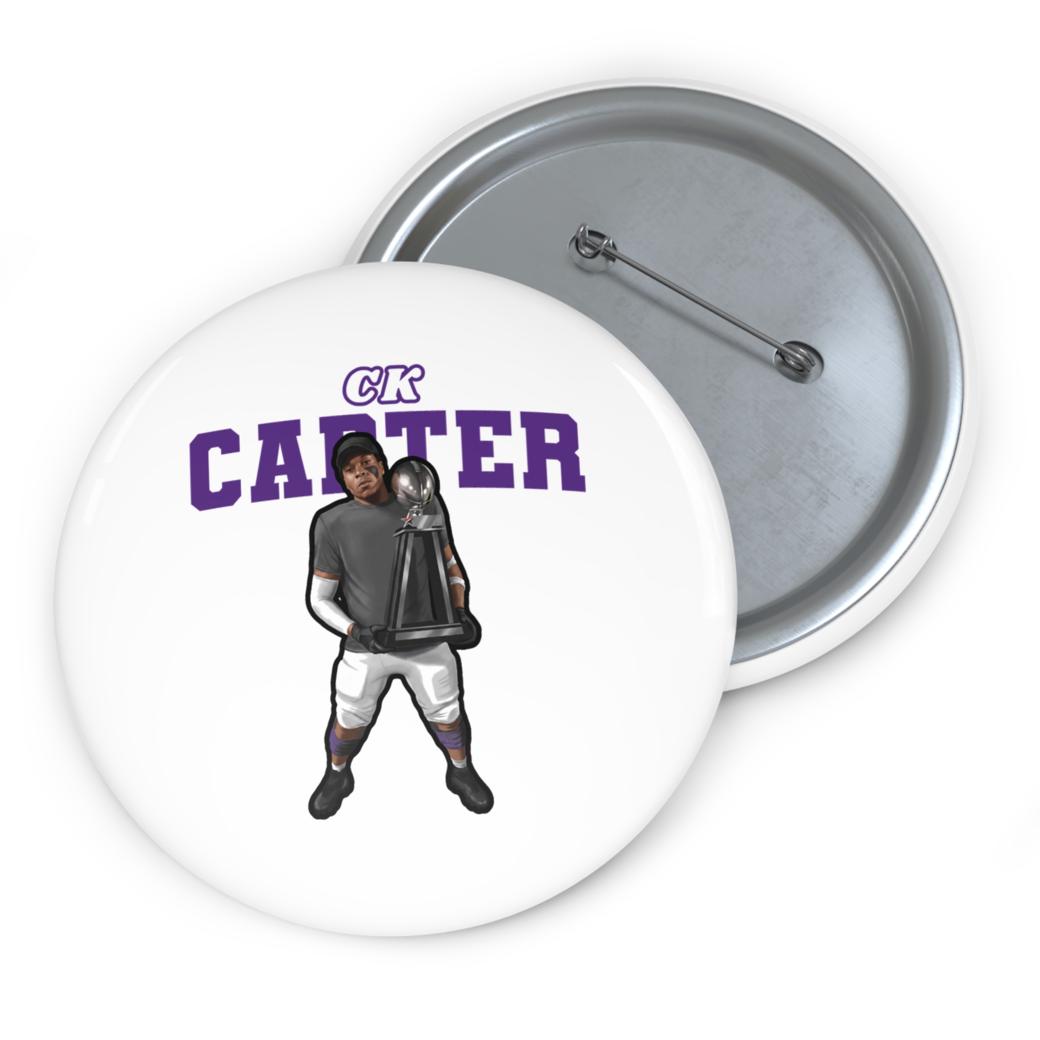 Game Day Pin — character_name_arch in Classic
