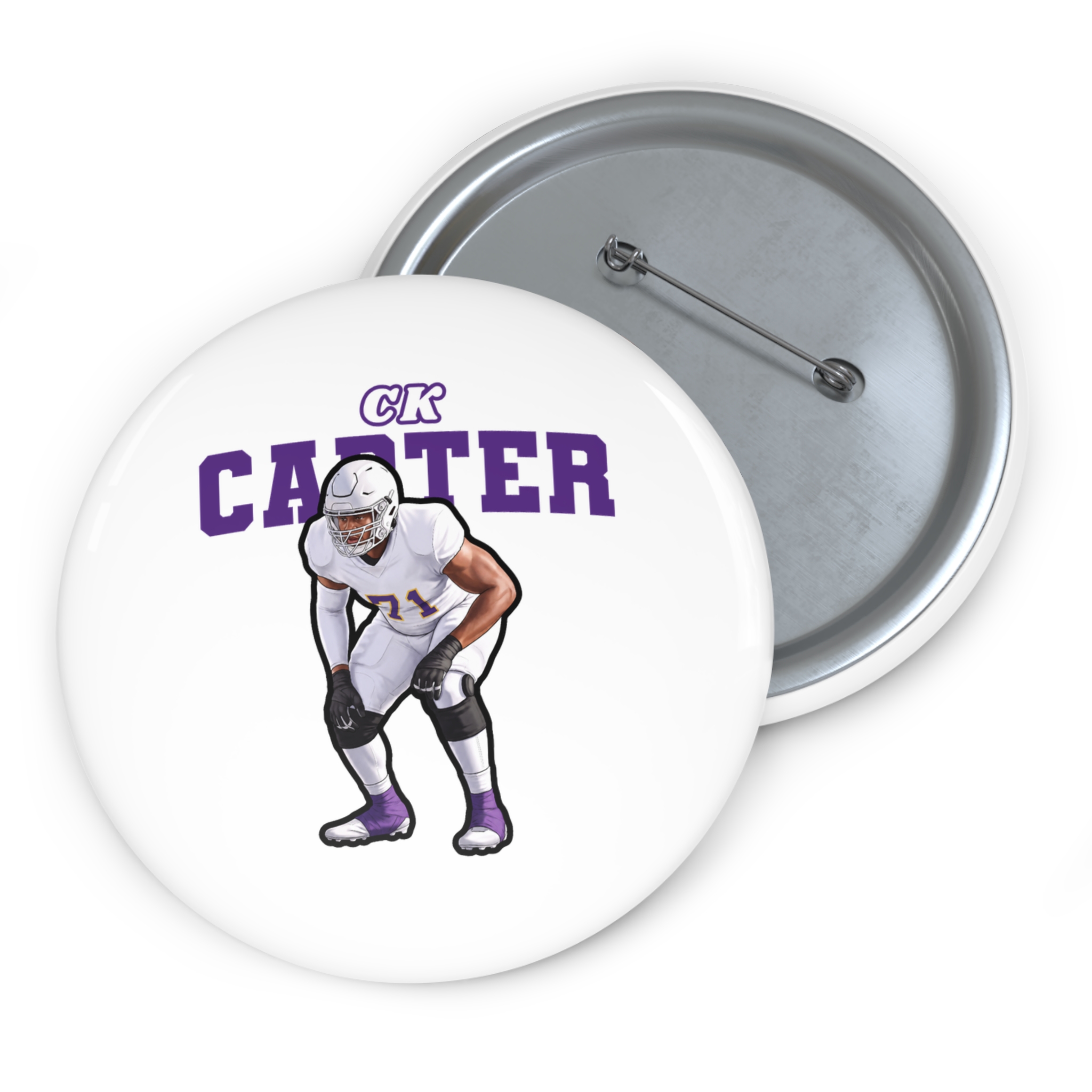 Game Day Pin — character_name_arch in Classic