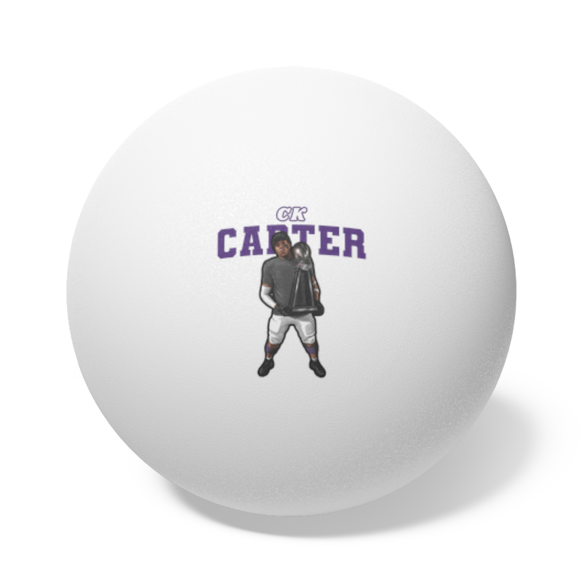 Ping Pong Balls, 6 pcs — character_name_arch in White