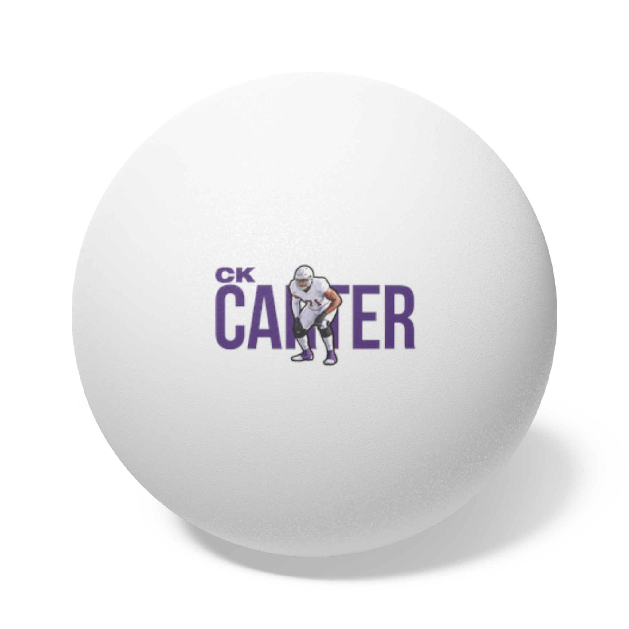 Ping Pong Balls, 6 pcs — character_player_name in White