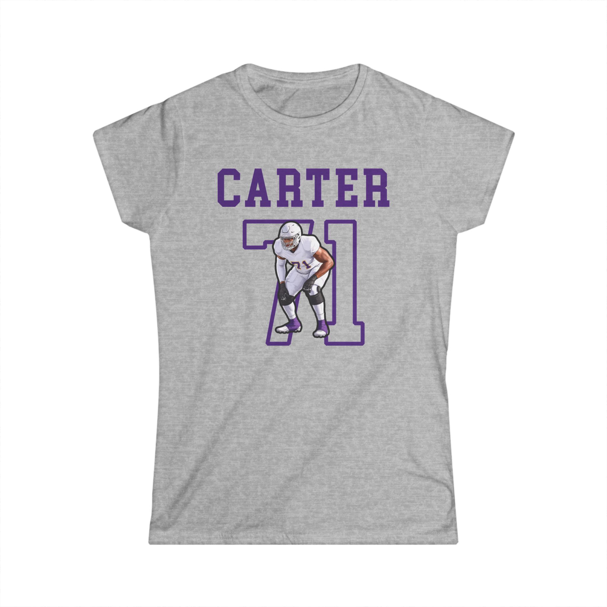 Women's Softstyle Tee — character_shirsey in Grey